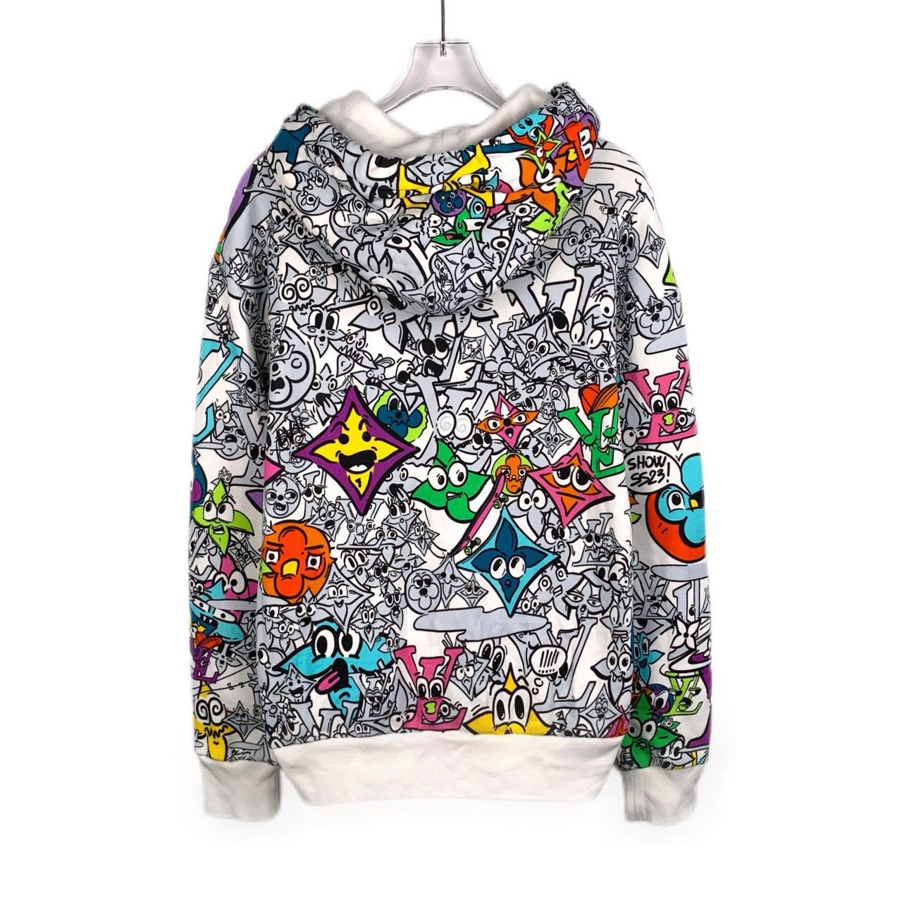 Louis Vuitton Louis Vuitton Comic Pattern Hooded Sweatshirt K26WX Size XS / US 0-2 / IT 36-38 - 2 Thumbnail