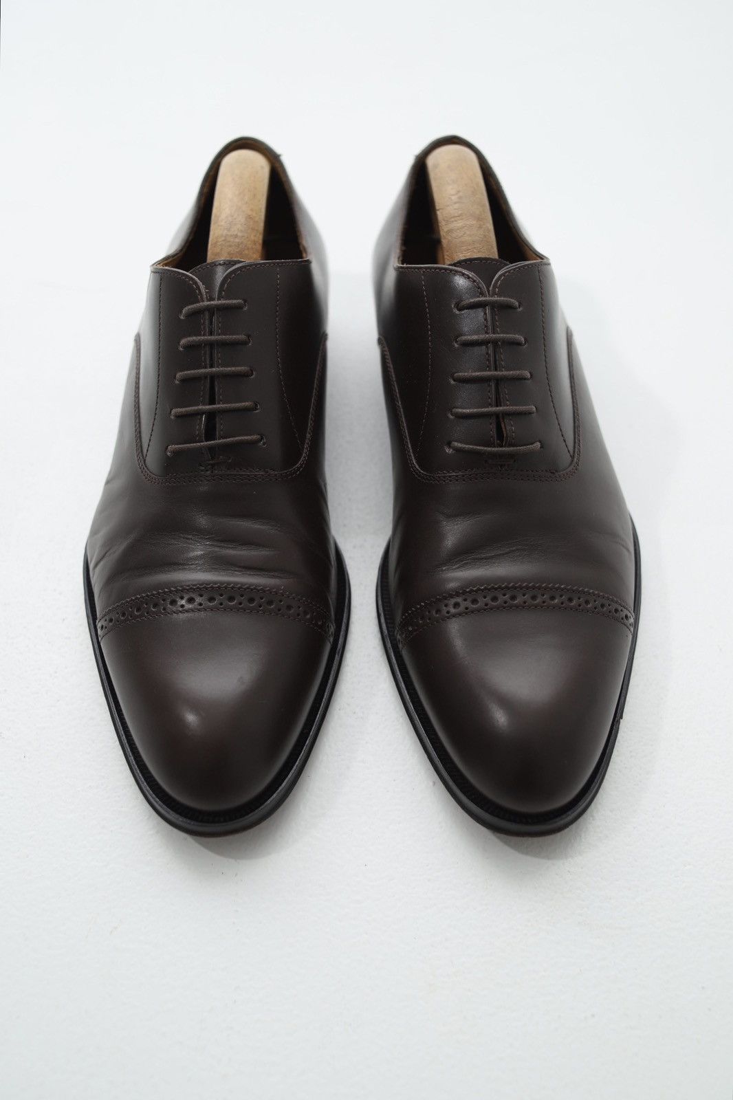 Suitsupply SUITSUPPLY Oxfords Leather Shoes Lace Up Brown Men’s Size US 10 / EU 43 - 4 Thumbnail