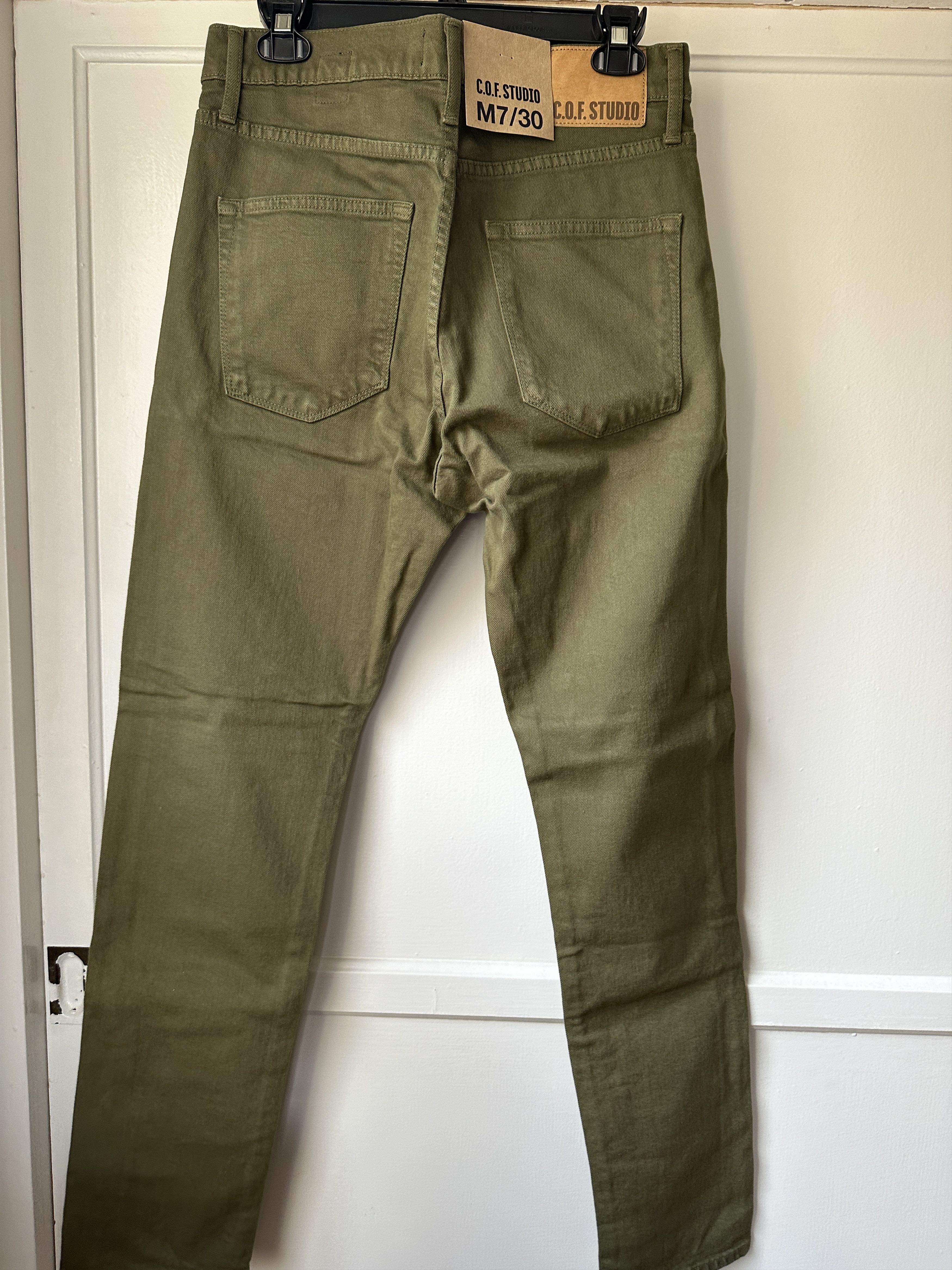 C.O.F. Studio M7 Tapered Comfort Organic Jeans Size US 30 / EU 46 - 3 Thumbnail