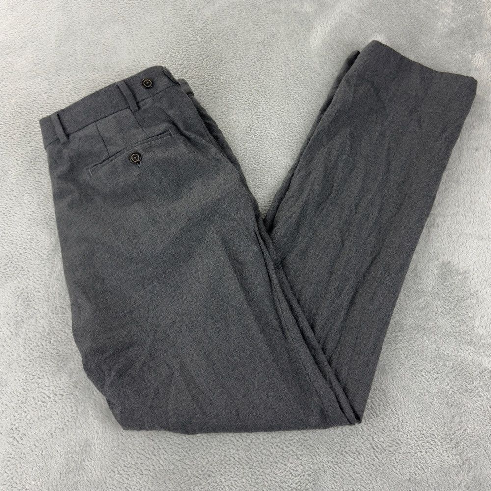 Carolina Herrera Carolina Herrera Wool Grey Dress Pants Men's Size 36 US Size US 36 / EU 52 - 2 Thumbnail