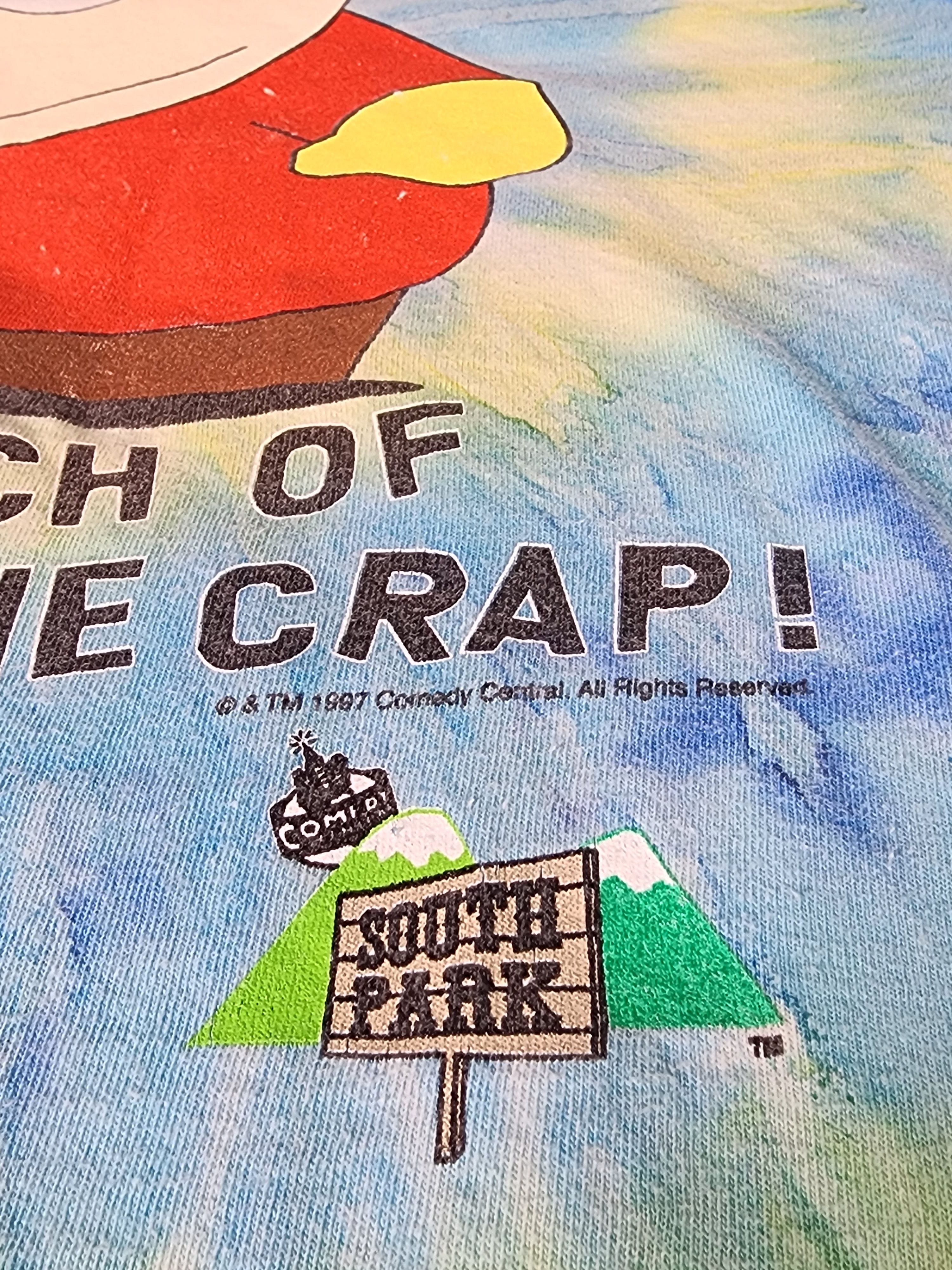 Vintage Vintage 1997 South Park Eric Cartman Comedy Central 90s Size US XL / EU 56 / 4 - 2 Thumbnail