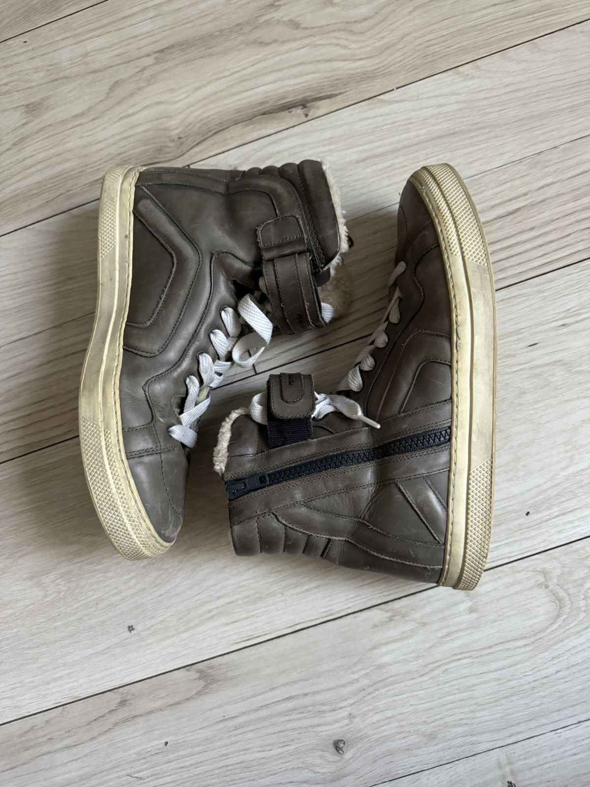 Pierre Hardy Pierre Hardy 112 High Top Sneakers size 9.5 Size US 9.5 / EU 42-43 - 1 Thumbnail