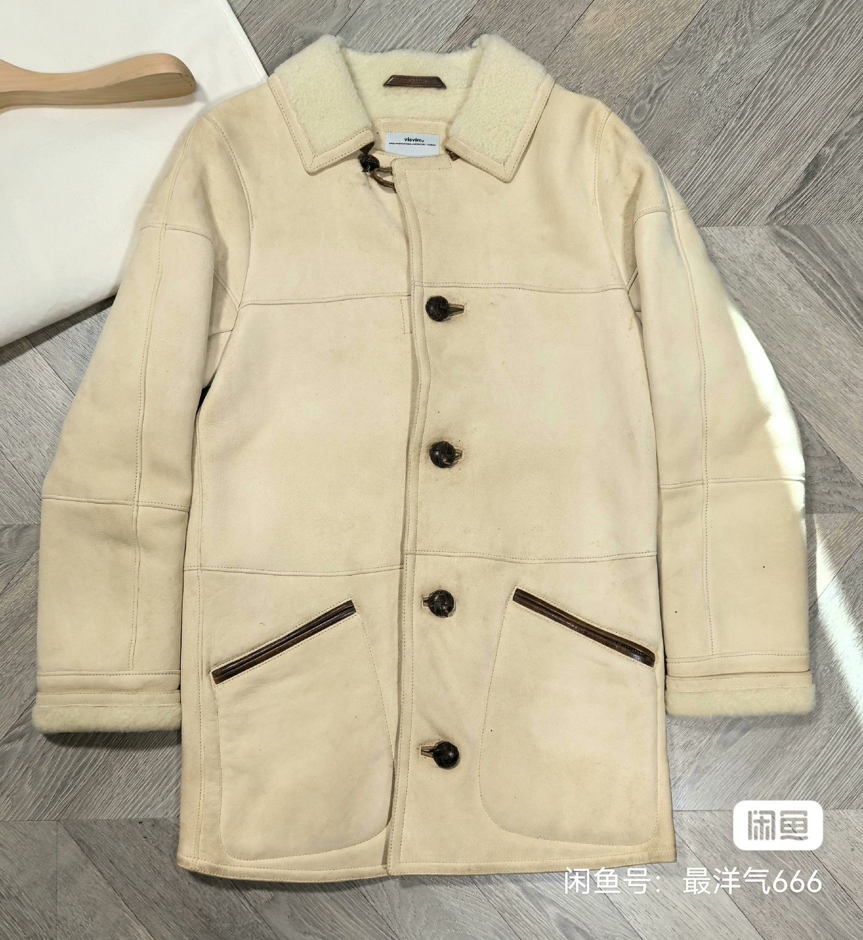 Visvim visvim patton coat in ivory color Size US M / EU 48-50 / 2 - 1 Thumbnail
