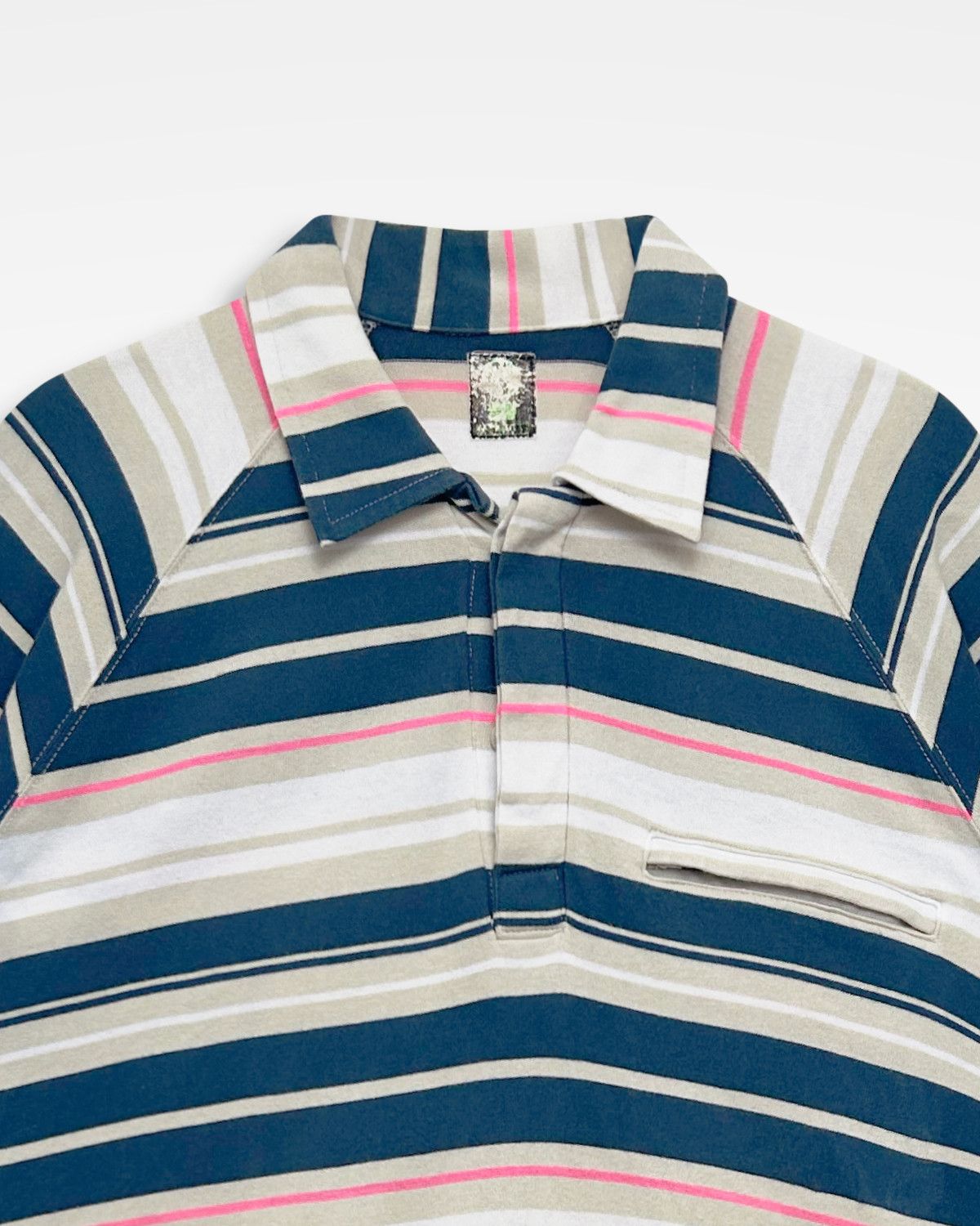 Undercover Undercover, SS01 Striped Rugby Polo Size US M / EU 48-50 / 2 - 3 Thumbnail