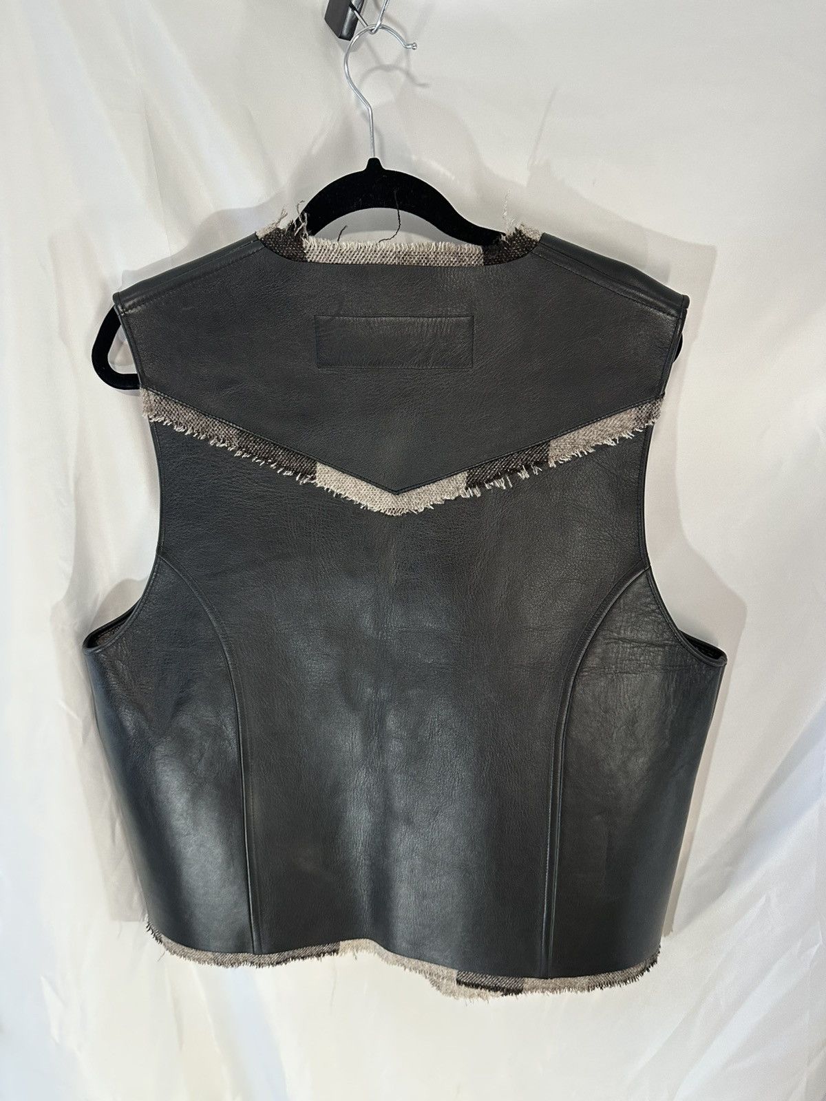 Acne Studios Acne Studios Calf Leather Vest Size US XXL / EU 58 / 5 - 8 Thumbnail