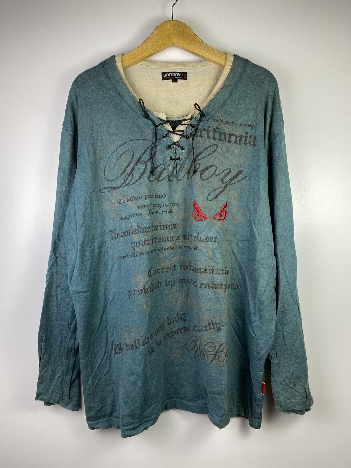 Hysteric Glamour × If Six Was Nine × Japanese Brand 2000s badboy poem double layer japanese style y2k Size US XL / EU 56 / 4 - 1 Thumbnail