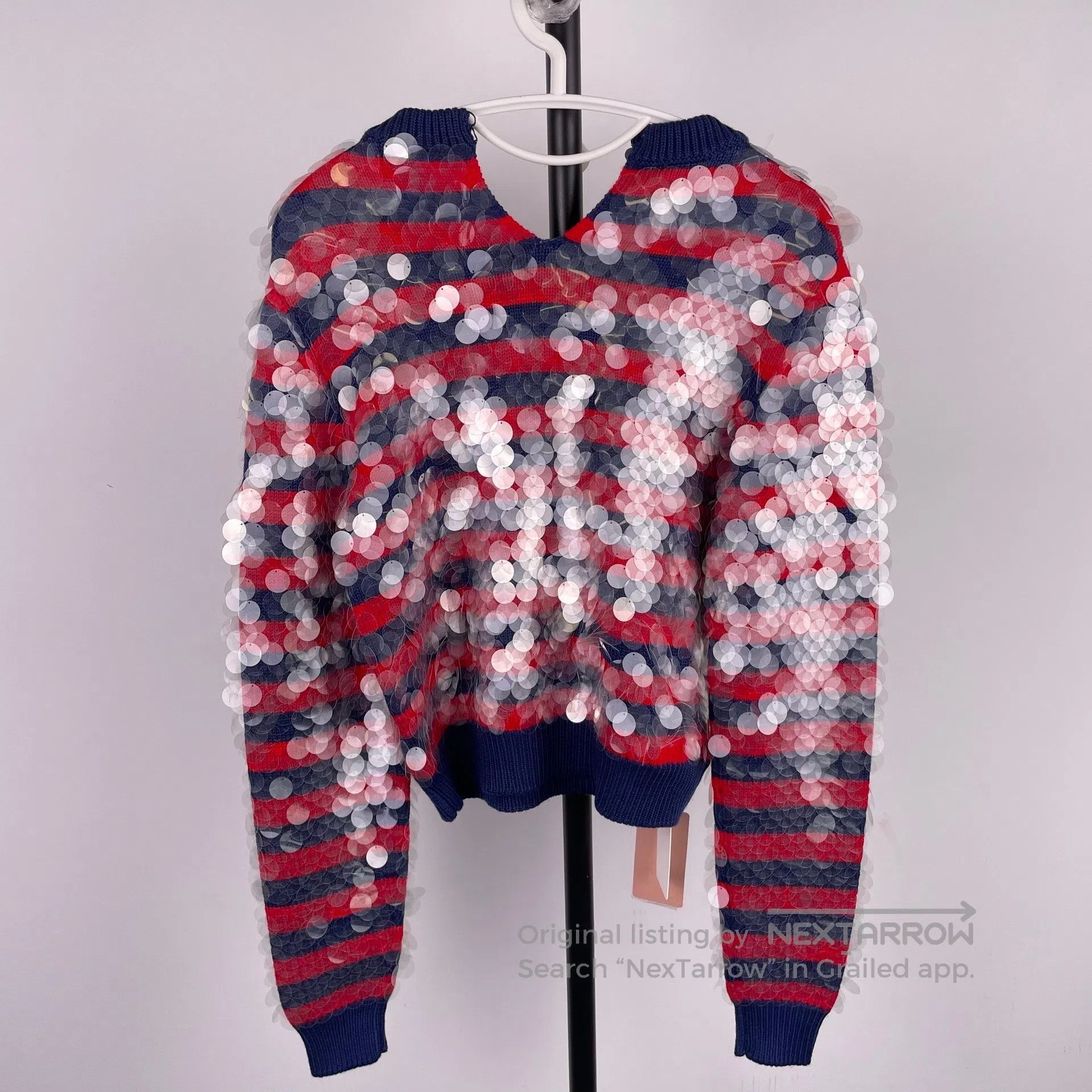 Miu Miu Miu Miu Red and blue mixed color full sequin heavy duty to Size XS / US 0-2 / IT 36-38 - 2 Thumbnail