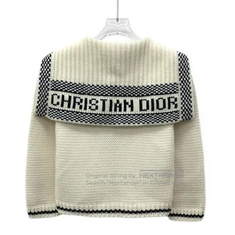 Dior Dior Beige Wool Pullover Sweater for Women . Size XS / US 0-2 / IT 36-38 - 2 Thumbnail