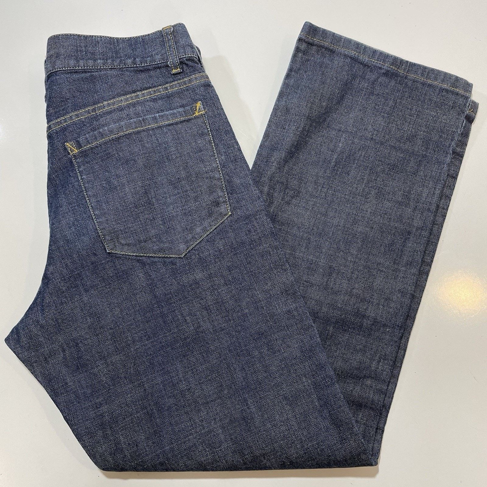 Theory Theory Dark Blue Wash Straight-Leg Jeans Men’s Size 30x28 Size US 30 / EU 46 - 10 Thumbnail