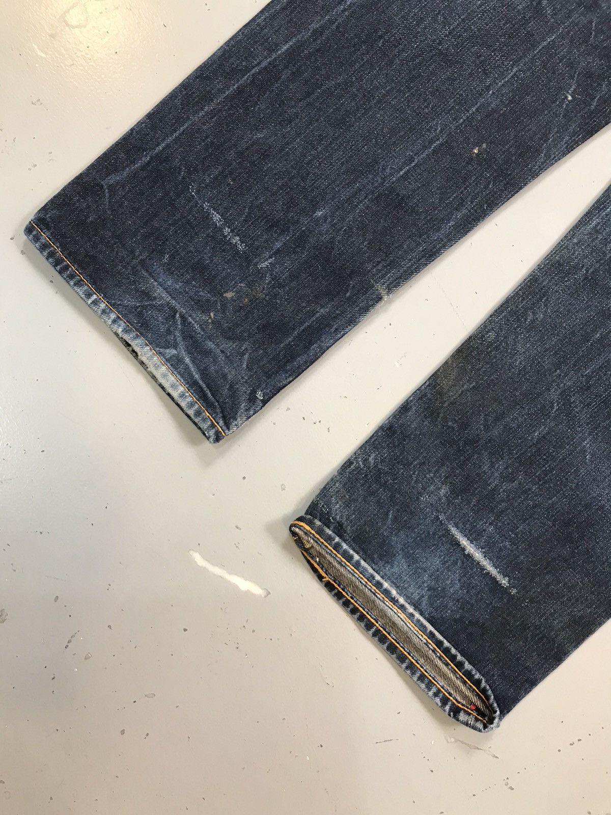 Evisu Rare Vintage Evisu salvage straight fit denim Size US 34 / EU 50 - 12 Thumbnail
