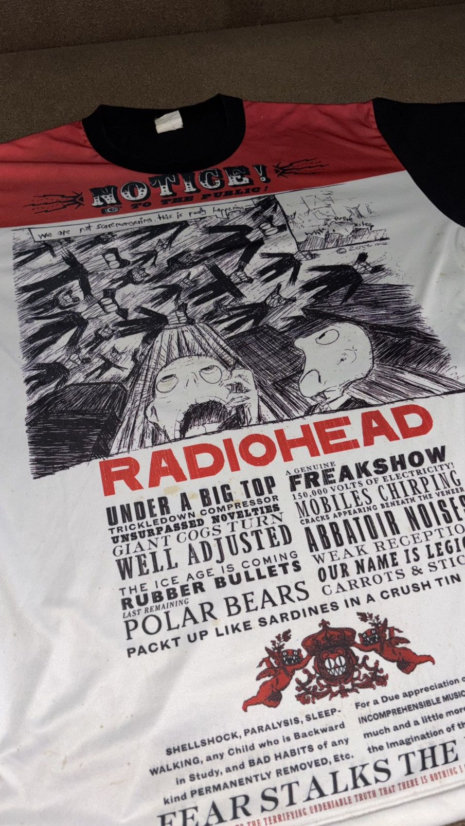 Band Tees Vtg Rare Radiohead Shirt Deftones MBV Size US L / EU 52-54 / 3 - 5 Thumbnail