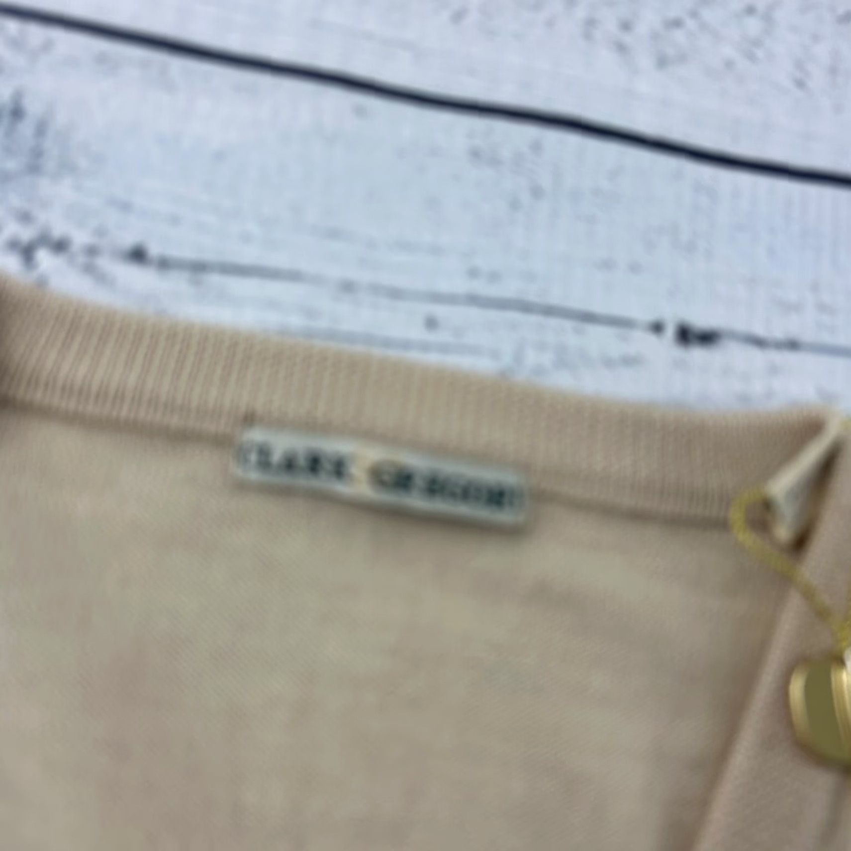 Gregory VINTAGE Clark Gregory Bel-Air Country Club 100% Merino Wool Sweater Vest Men 2XL Beige Wool Vest Men 2XL Size US XXL / EU 58 / 5 - 2 Thumbnail