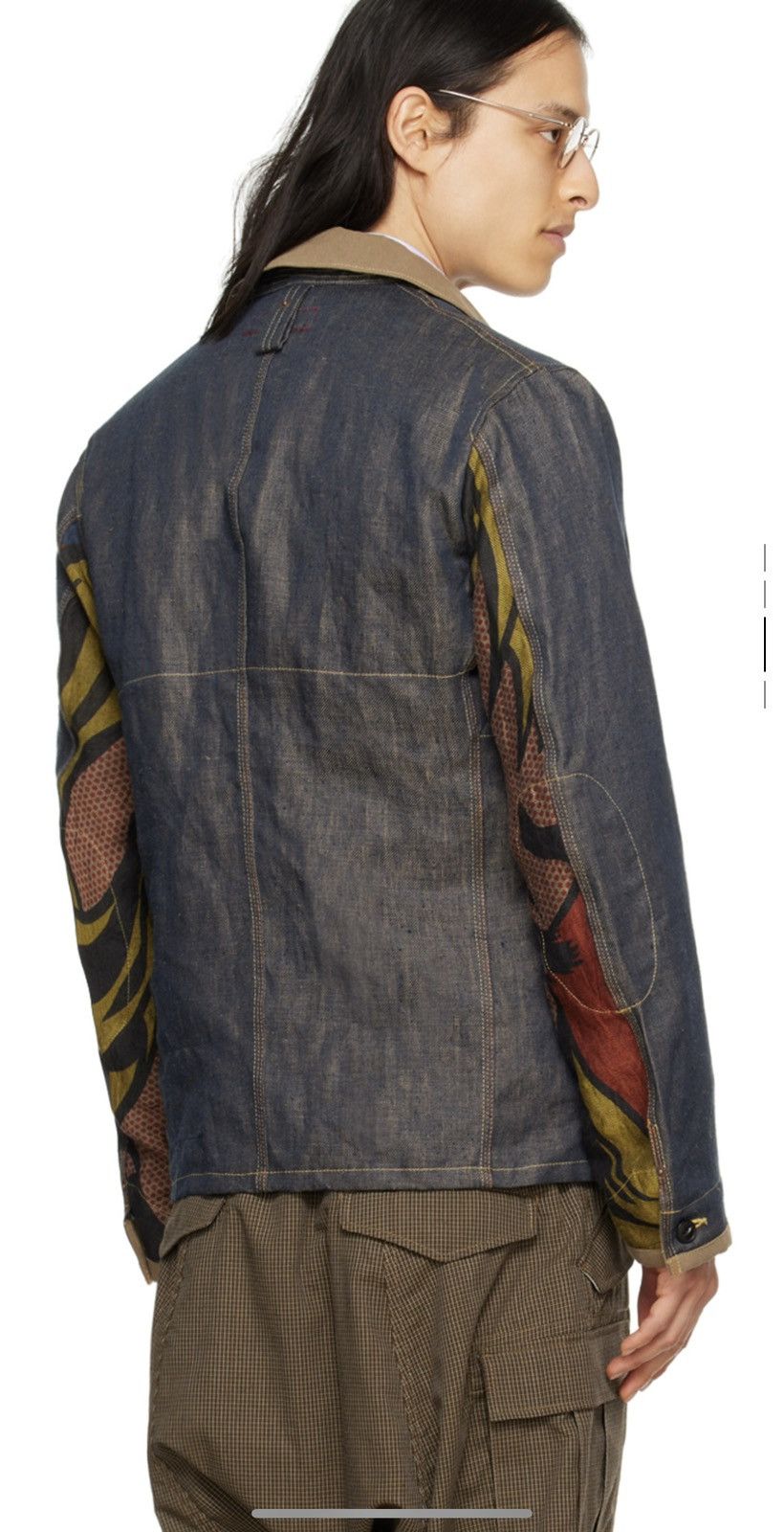 Junya Watanabe × Levi's Junya Watanabe Indigo Levi’s Edition Paneled Denim Jacket Size US S / EU 44-46 / 1 - 3 Thumbnail