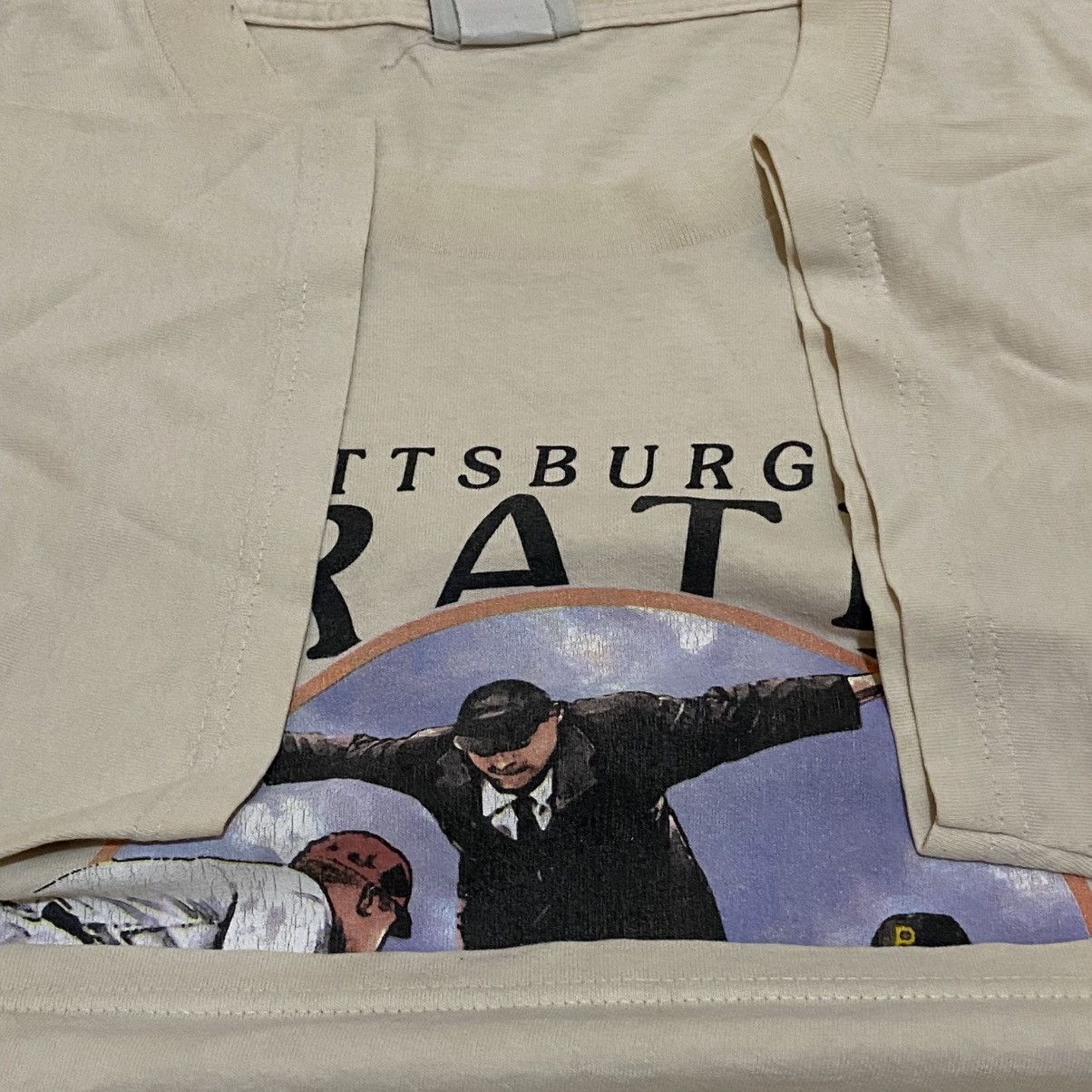 MLB Vintage Pittsburgh pirates MLB tshirt Size US XL / EU 56 / 4 - 4 Thumbnail