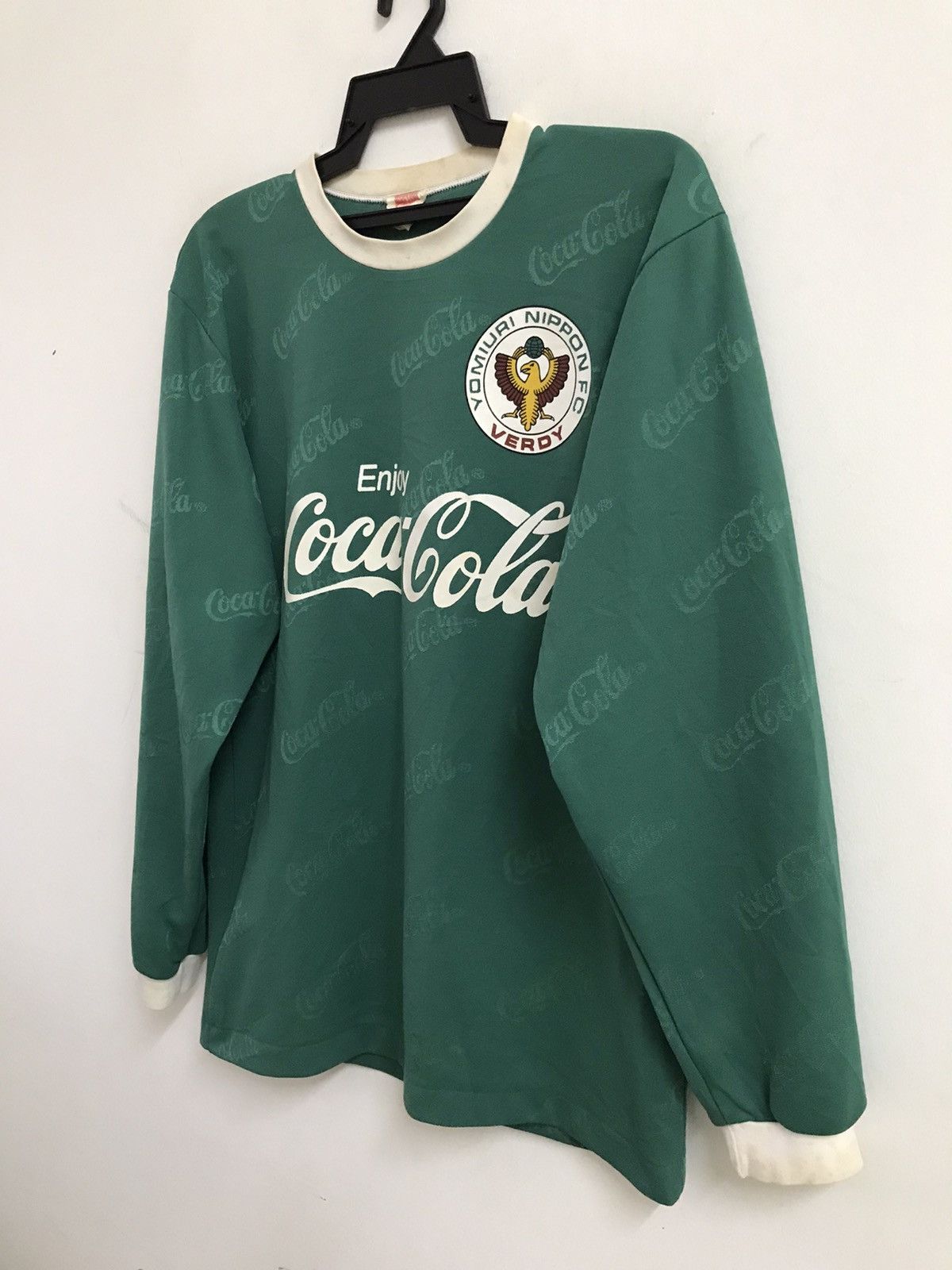 Coca Cola × Vintage Vintage Coca Cola Verdy Soccer jersey Size US M / EU 48-50 / 2 - 4 Thumbnail