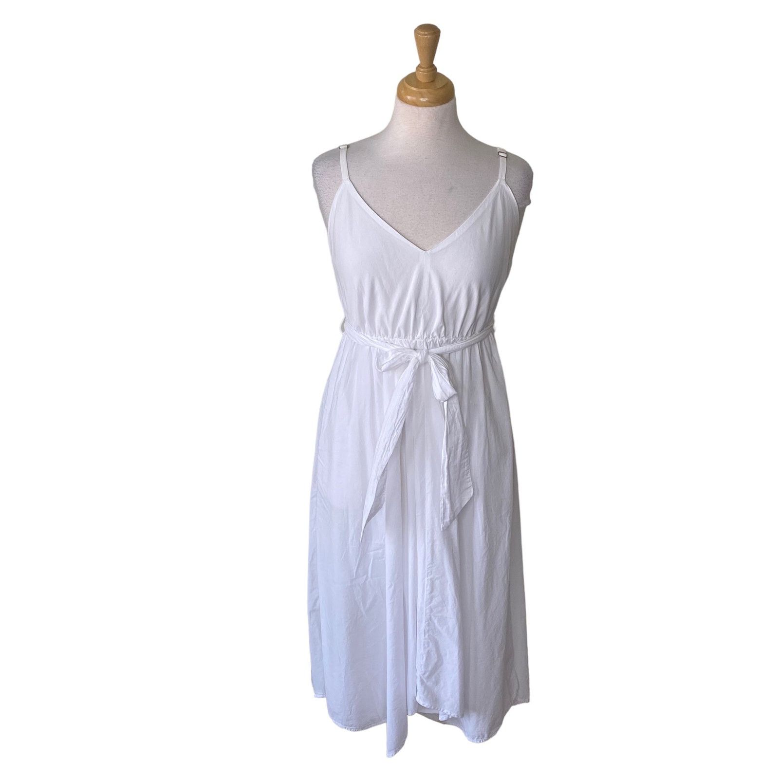 Xirena XIRENA Karolina White 100% Cotton Midi Dress Size Small Size S / US 4 / IT 40 - 9 Thumbnail