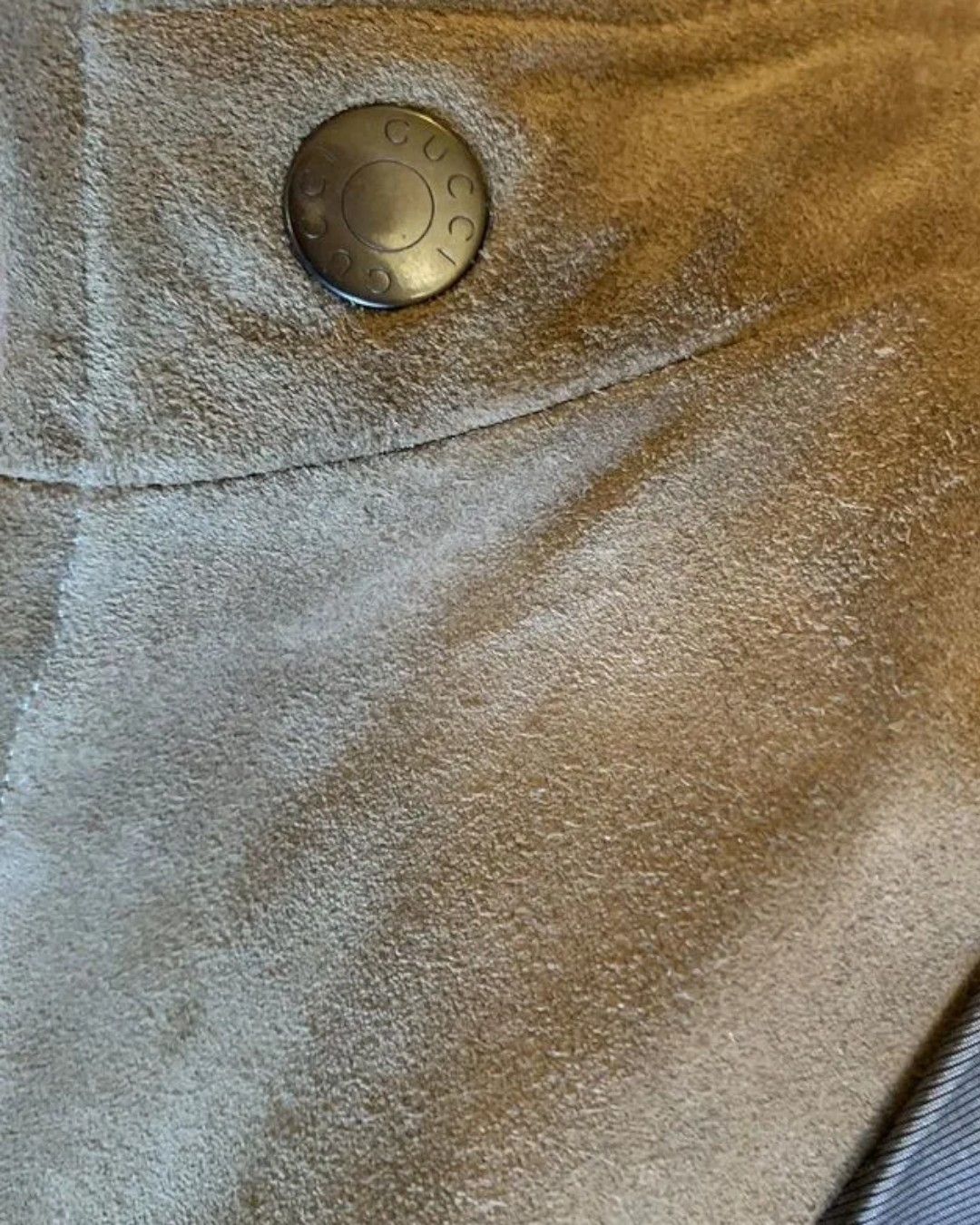 Gucci F/W 2003 BIKER SUEDE LEATHER JACKET BY TOM FORD Size US L / EU 52-54 / 3 - 5 Thumbnail