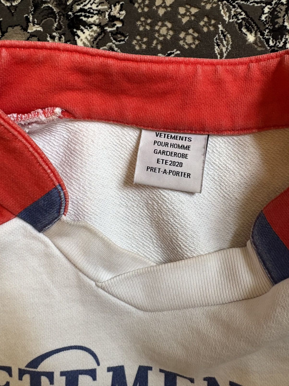 Vetements Vetements SS20 Helvetica Hockey Jersey Size US S / EU 44-46 / 1 - 7 Thumbnail