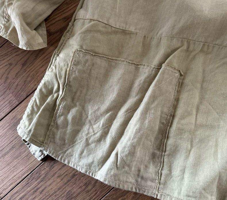 Kapital Kapital Lacing linen boro stitching blouse Size S / US 4 / IT 40 - 7 Thumbnail