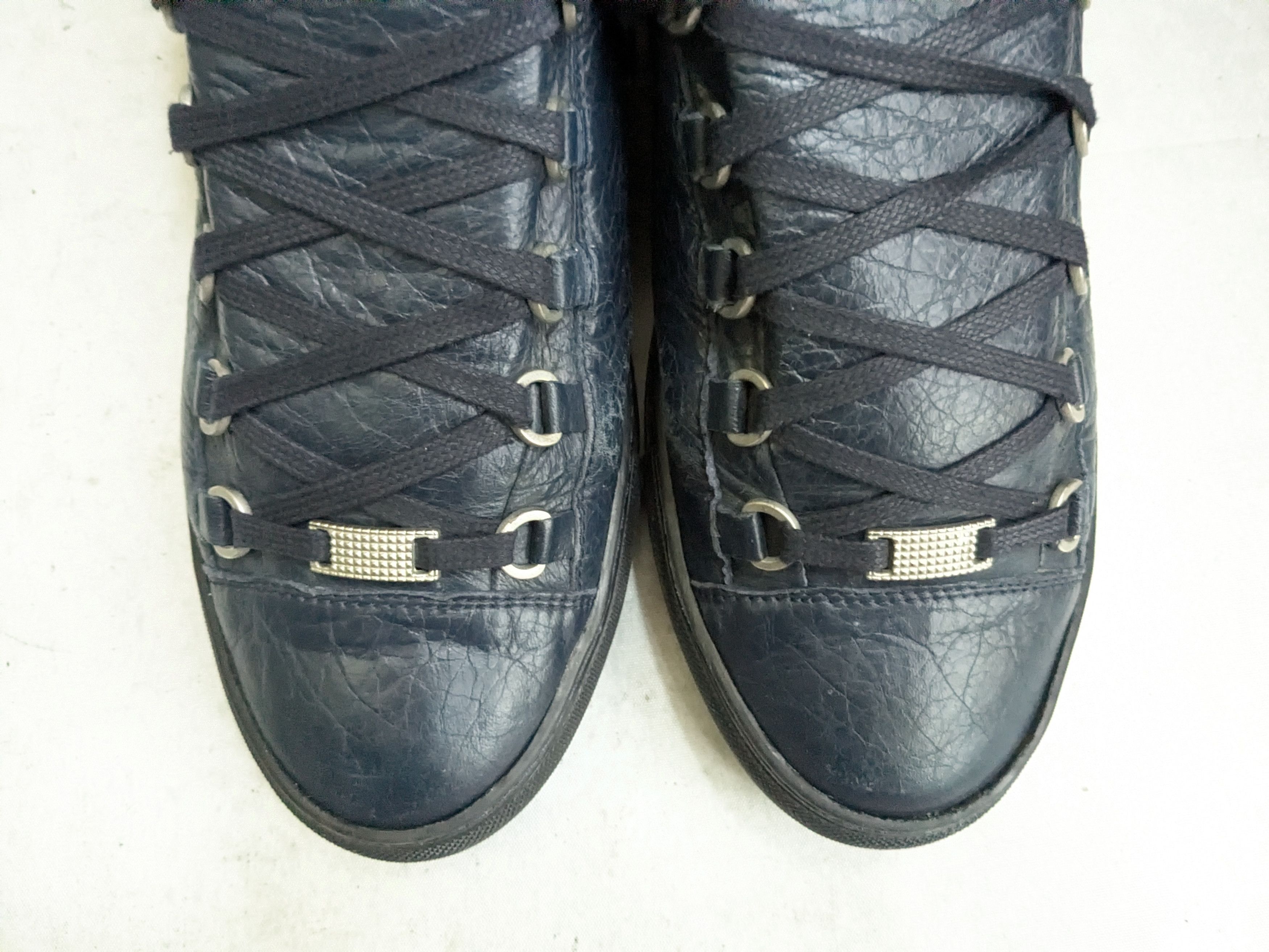 Balenciaga Balenciaga Arena Sneakers Navy Blue 9 High Tops Size US 9 / EU 42 - 2 Thumbnail