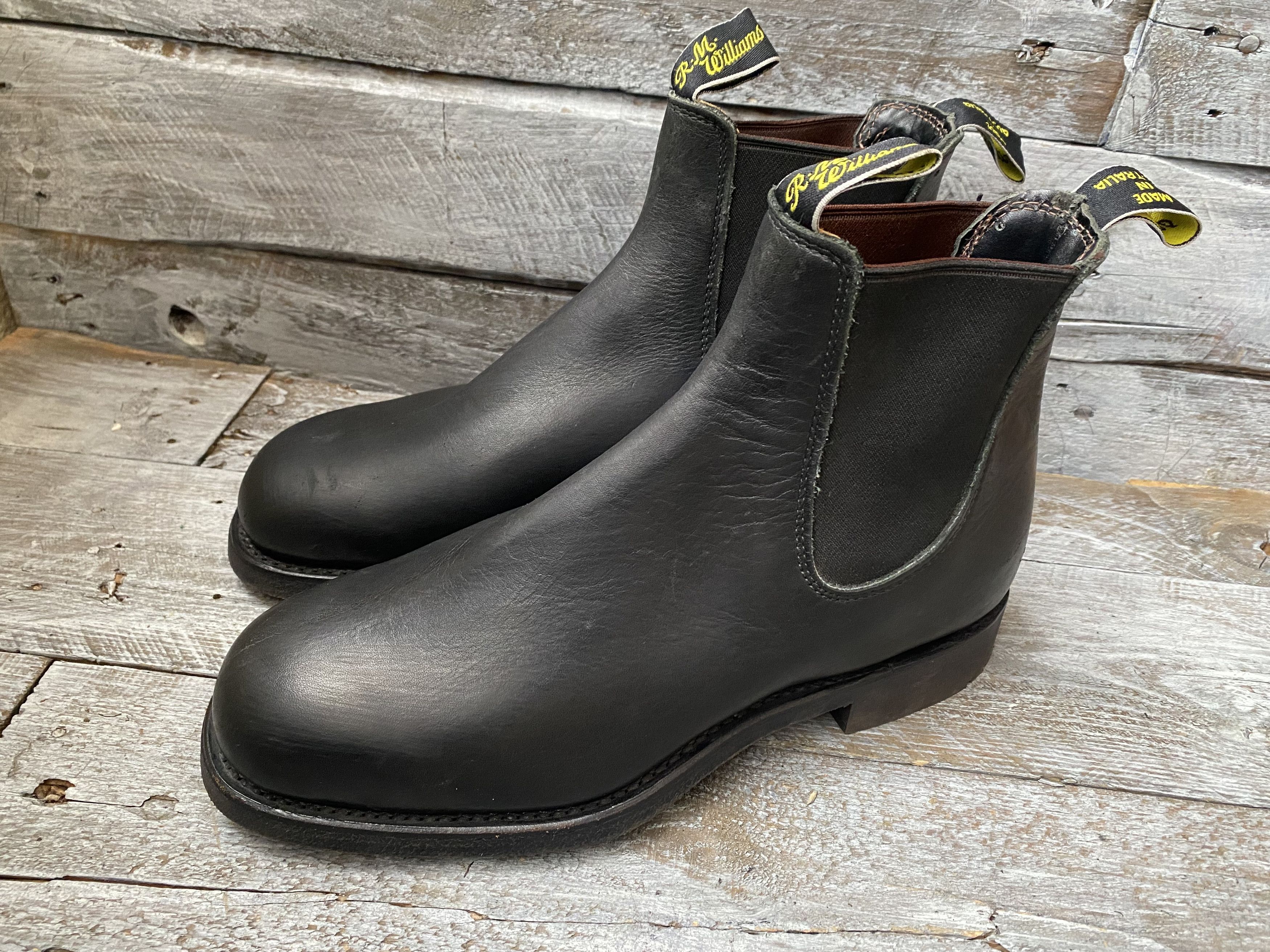 R.M. Williams R.m williams chelsea black leather boots uk 6.5H Size US 6.5 / EU 39-40 - 6 Thumbnail