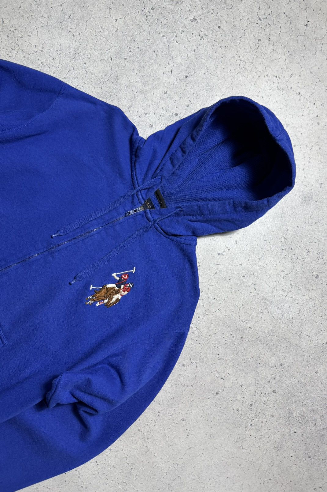 U.S. Polo Assn. U.S Polo ASSN Big Pony Full Zip Hoodie Size M Vintage Size US M / EU 48-50 / 2 - 4 Thumbnail