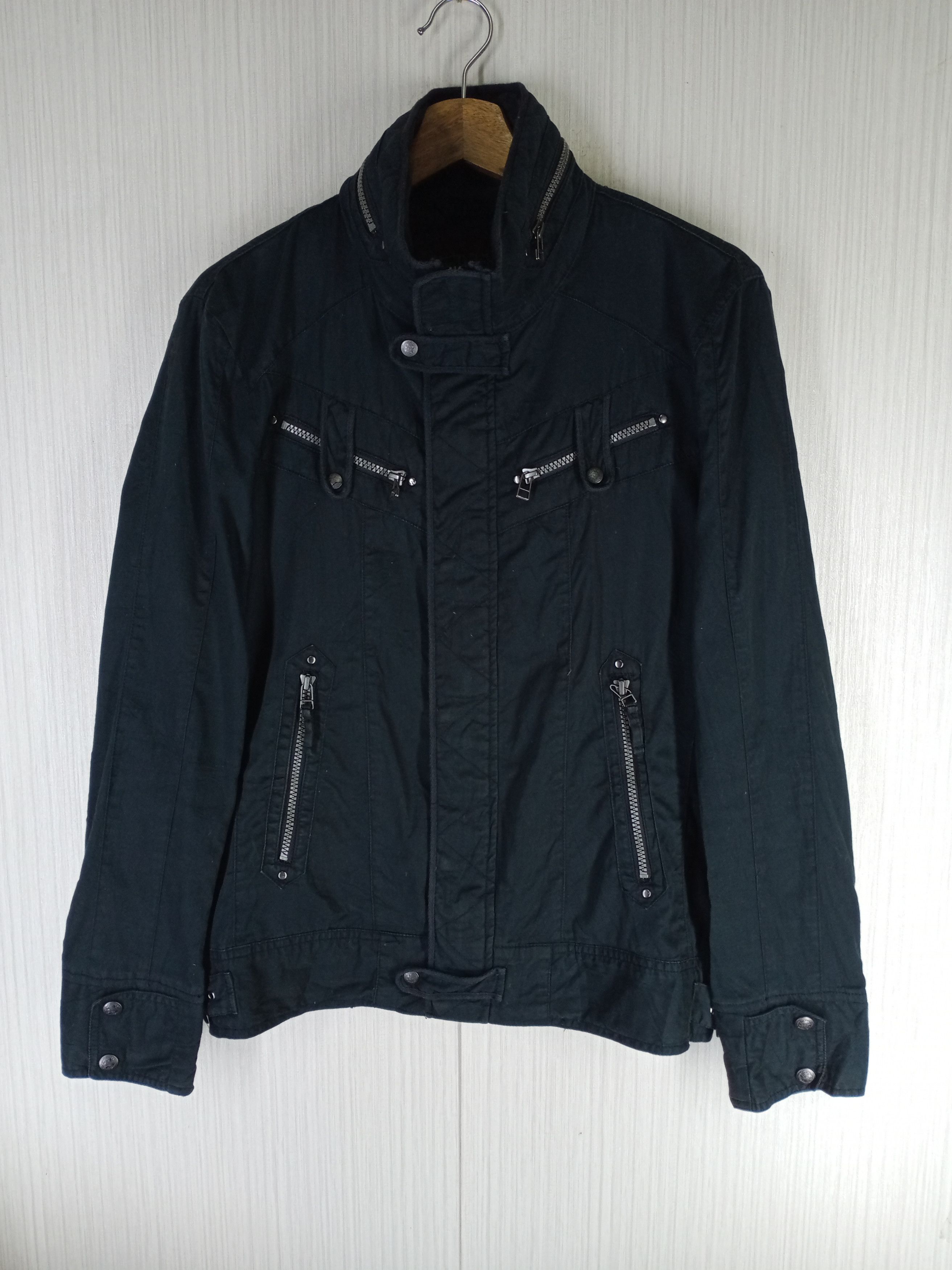 Von Dutch Rare Vintage Von Dutch Tactical Motorcycle Jacket Size US M / EU 48-50 / 2 - 1 Thumbnail