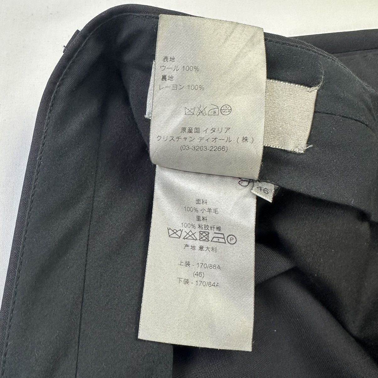 Dior Dior Homme Tailored Trousers Size US 30 / EU 46 - 10 Thumbnail