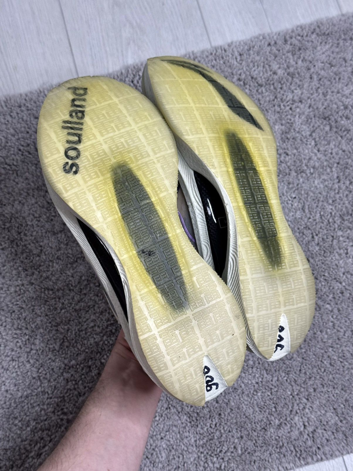 Li-Ning Li-Ning x Soulland Shadow "Snow White" Running Shoes Carbon Size US 9.5 / EU 42-43 - 7 Thumbnail