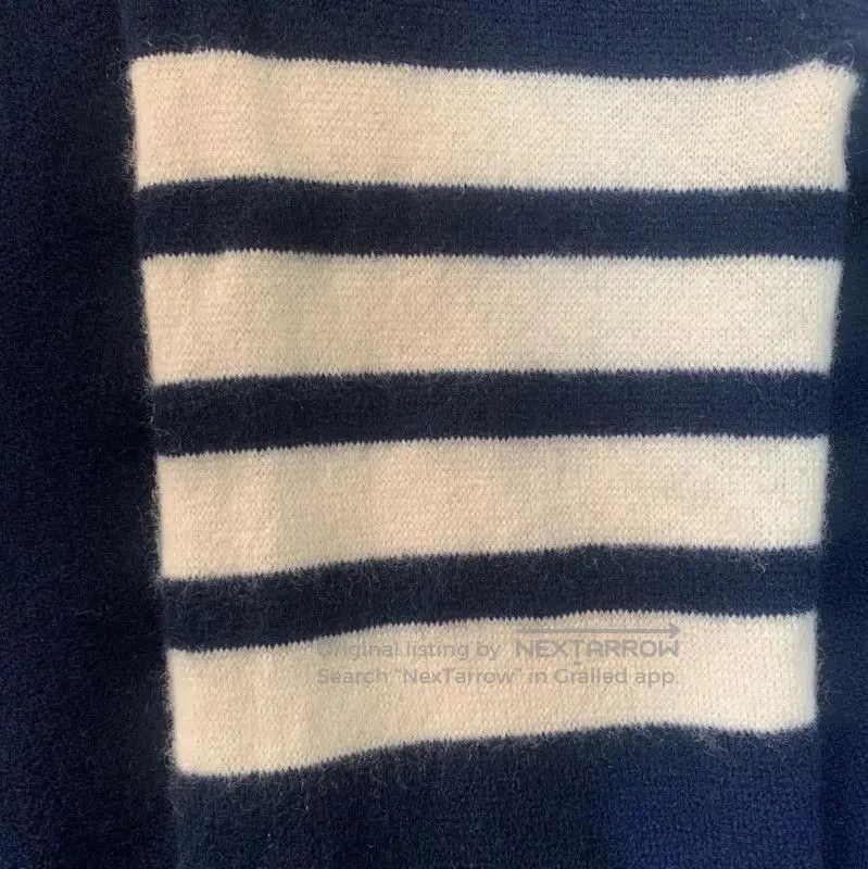 Thom Browne Thom Browne Women's Navy Wool Pullover Sweater . Size XS / US 0-2 / IT 36-38 - 6 Thumbnail