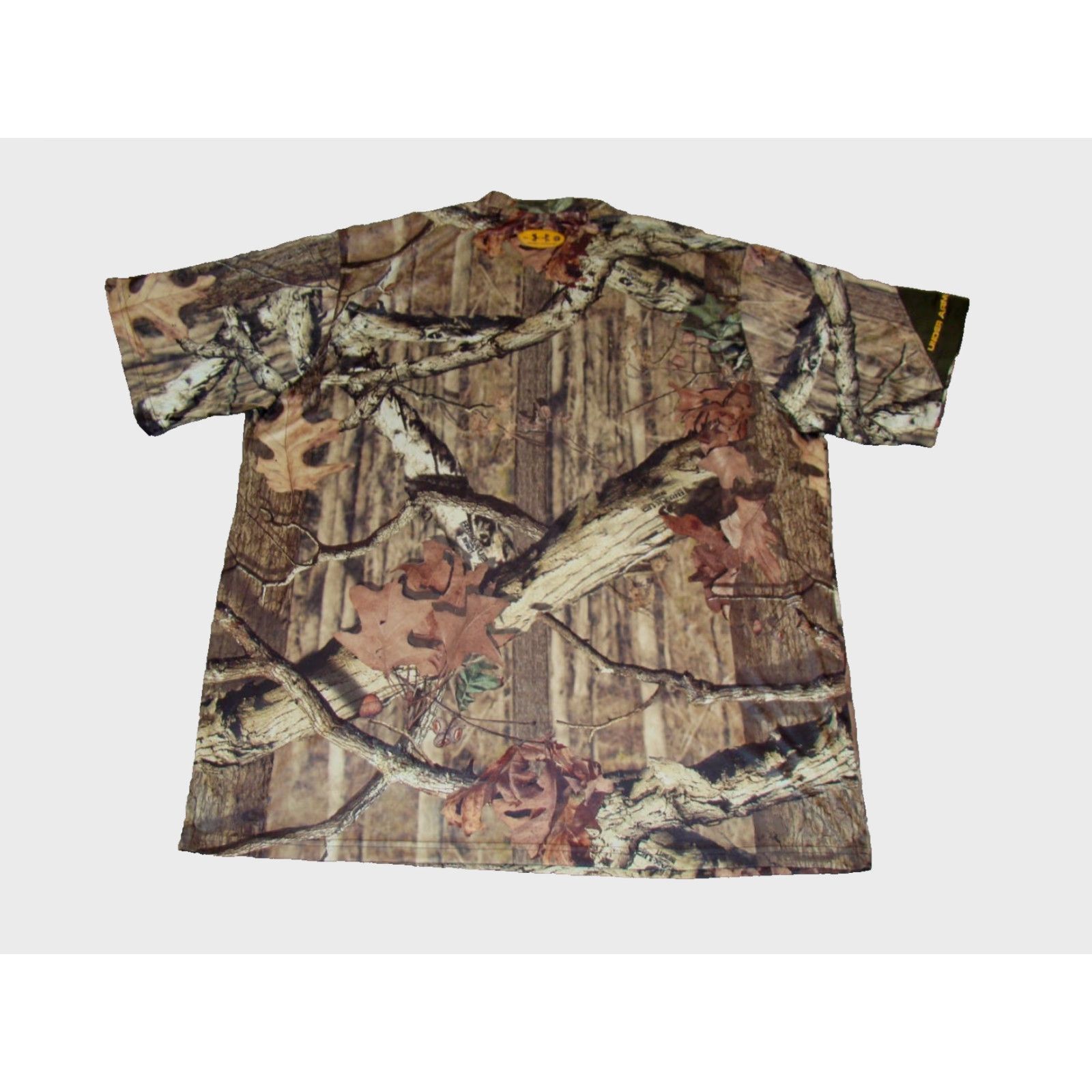 Under Armour Under Armour Heatgear Mens XL Mossy Oak Break-up Camo Short Sleeve Hunting Shirt Size US XL / EU 56 / 4 - 6 Thumbnail