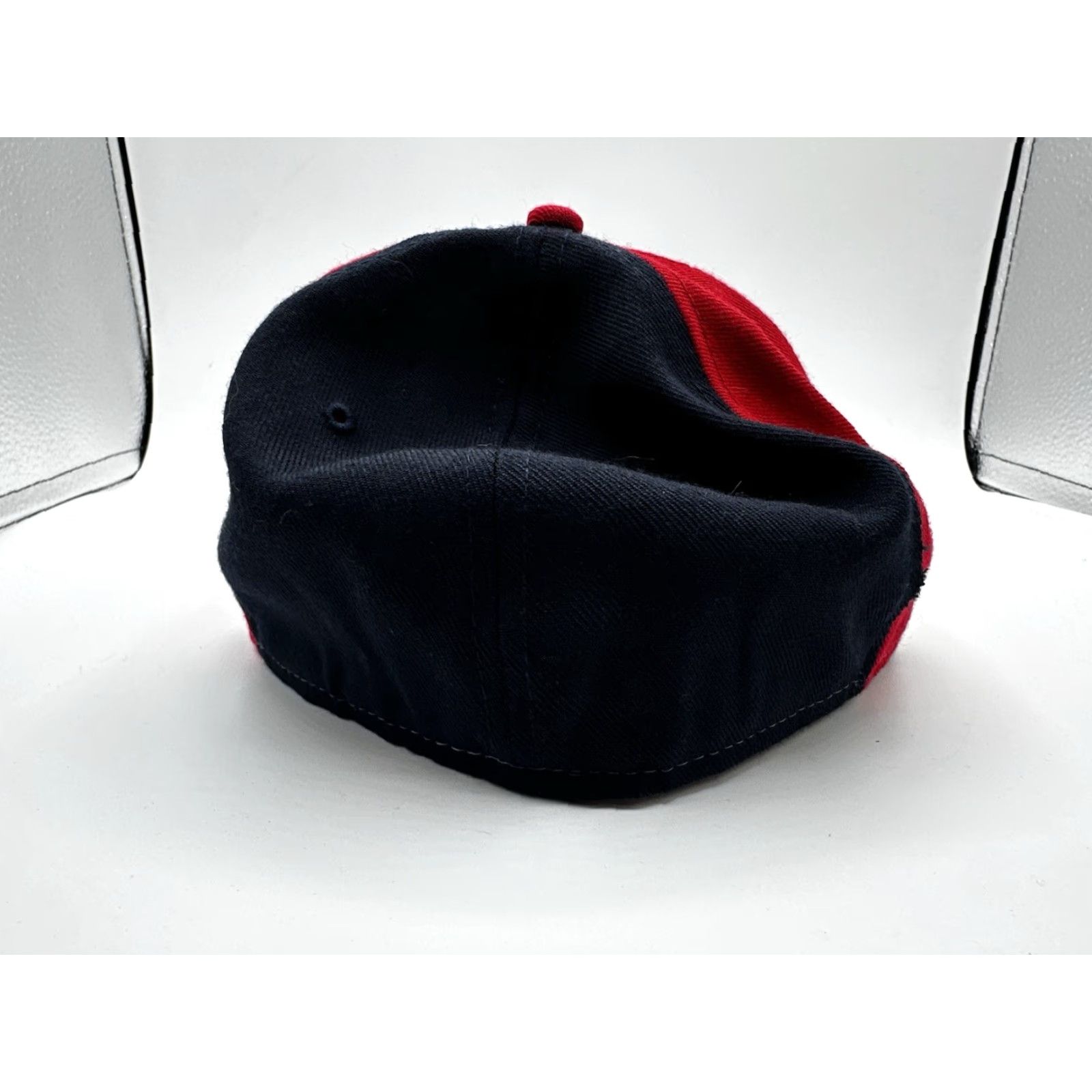 Logo 7 VTG The Game Pro Fitted Hat 7 1/4 Blue USA Logo Cap Mens Cap Size ONE SIZE - 4 Thumbnail