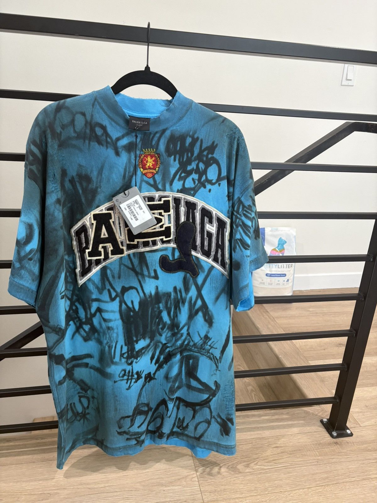 Balenciaga Graffiti Shirt Size 2/M (fits big) BNWT