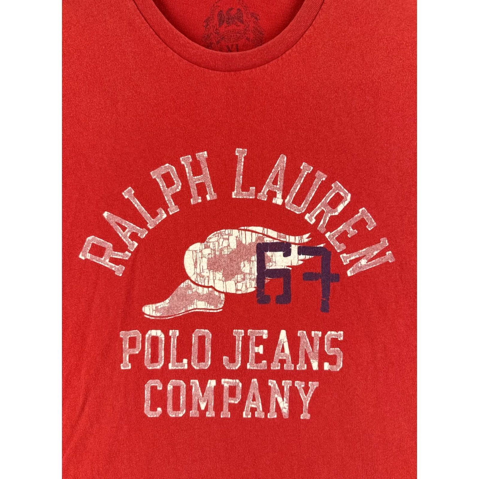 Ralph Lauren Polo Ralph Lauren Shirt Adult XL Red Logo Embroidered Crew Neck Polo Ralph Lauren Shirt Mens XL Red Size US XL / EU 56 / 4 - 6 Thumbnail