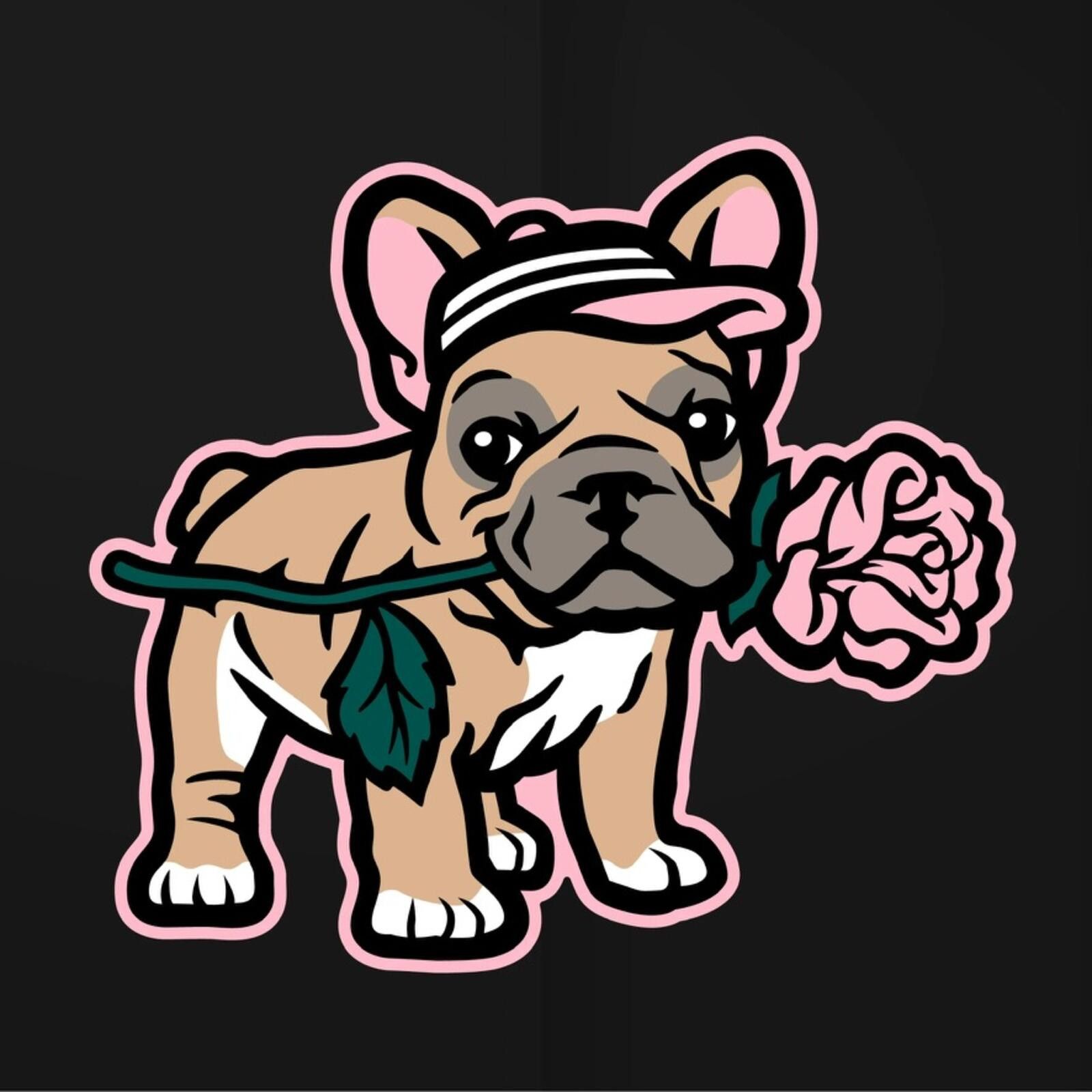 New Era New Era x The Clink Room Pink Frenchie 59FIFTY Hat Club Exc. Size ONE SIZE - 3 Thumbnail