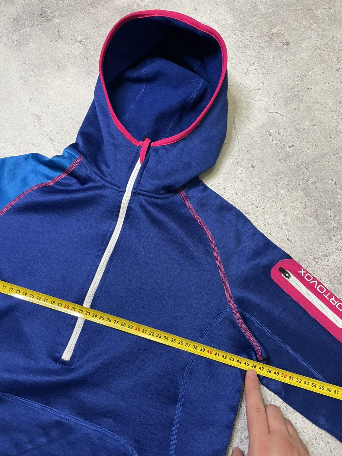 ORTOVOX Ortovox Merino Inside Zip Hooded Fleece Multicolor Jackef Size L / US 10 / IT 46 - 9 Thumbnail