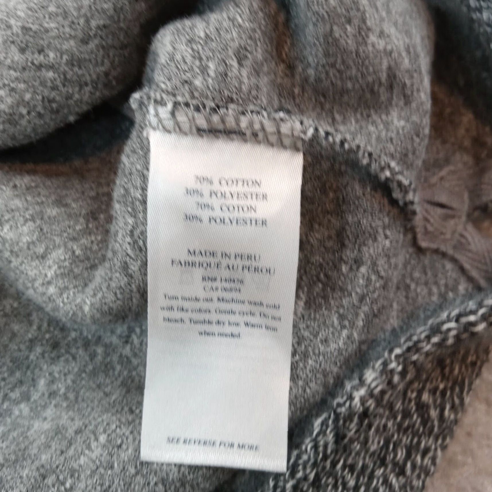 Faherty Faherty Hoodie Men Medium Gray Sweatshirt Marl Pullover Baja Huckberry Exclusive Color Gray Logo Knit Cotton Polyester Size US M / EU 48-50 / 2 - 6 Thumbnail