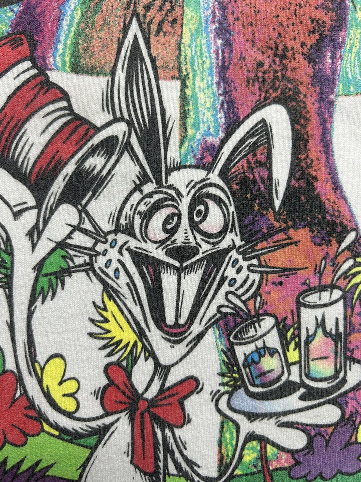 Vintage Vintage 90s Zoom a Shroom Dr Juice Parody Drug Tee Dog 1993 Size US XL / EU 56 / 4 - 3 Thumbnail