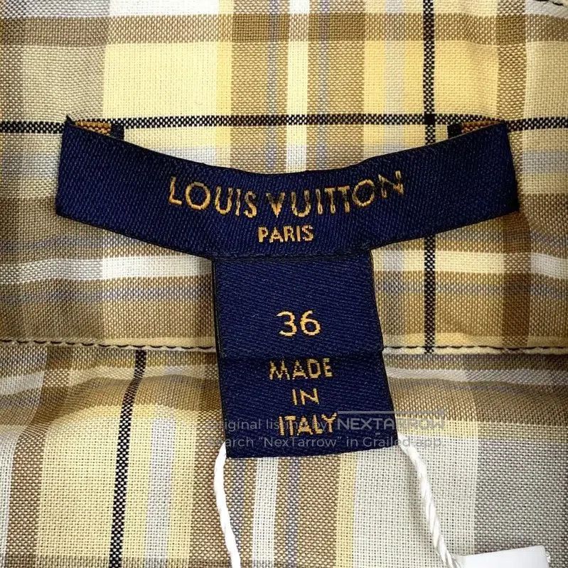 Louis Vuitton Louis Vuitton Colorblock Cotton Women's Shirt . Size XS / US 0-2 / IT 36-38 - 5 Thumbnail