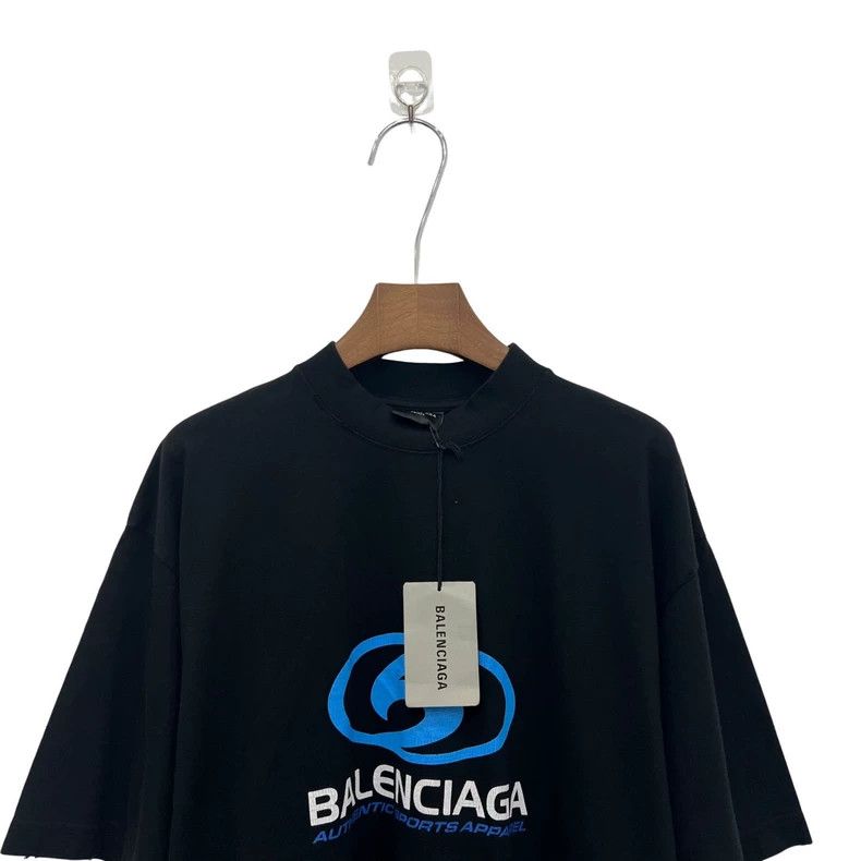Balenciaga Balenciaga Surfer surfing makes old short-sleeved T-shirts Size US XS / EU 42 / 0 - 3 Thumbnail