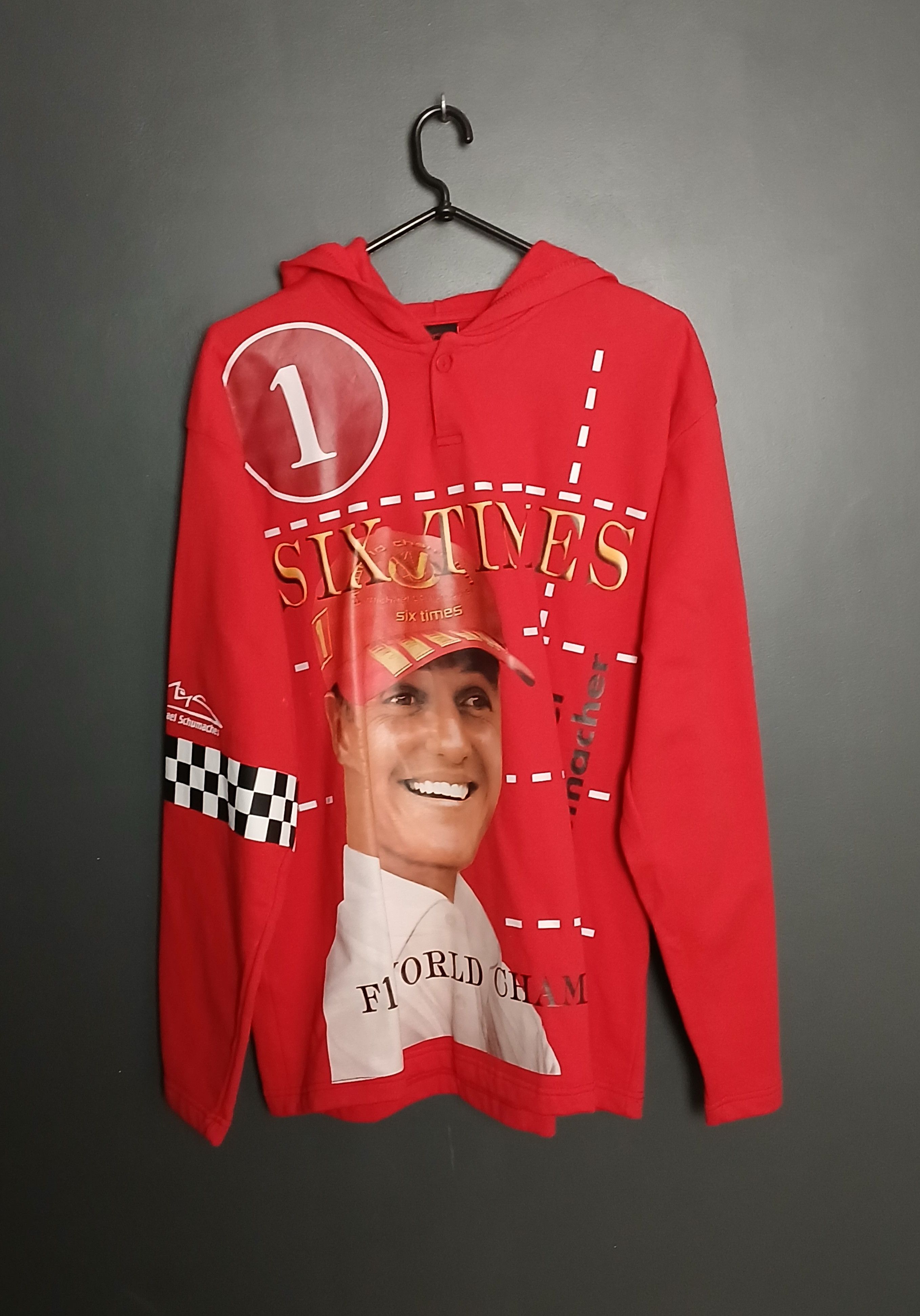 Ferrari × Formula 1 Schumacher Ferrari Marlboro F1 Racing Hoodie Size US XL / EU 56 / 4 - 1 Thumbnail