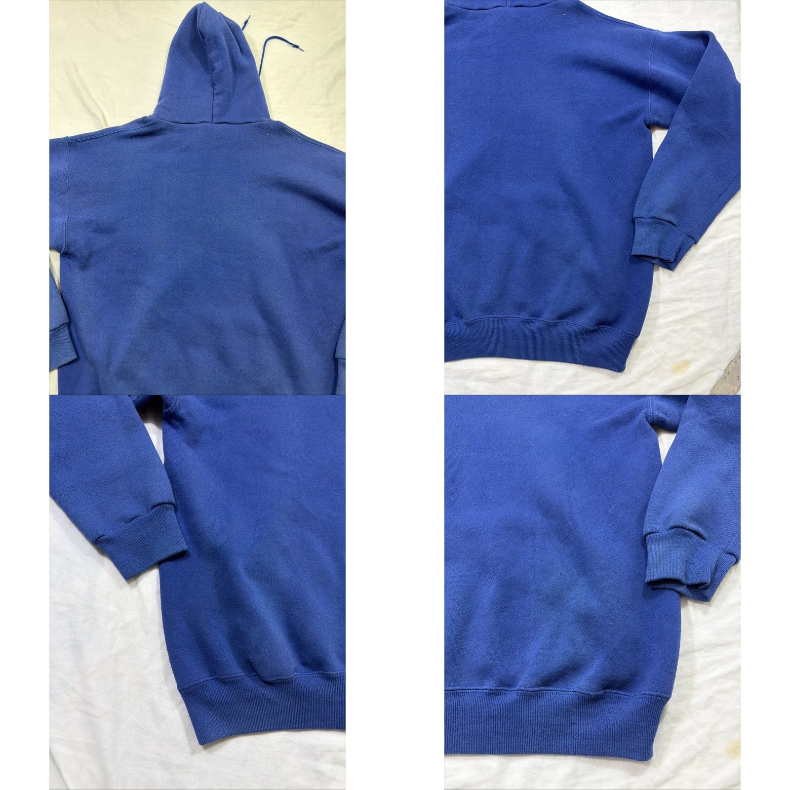 Vintage VINTAGE 90s Olympic Pullover Hoodie Blue Men’s XL Regular Cotton Blend Hoodie Mens XL Blue Size US XL / EU 56 / 4 - 11 Thumbnail