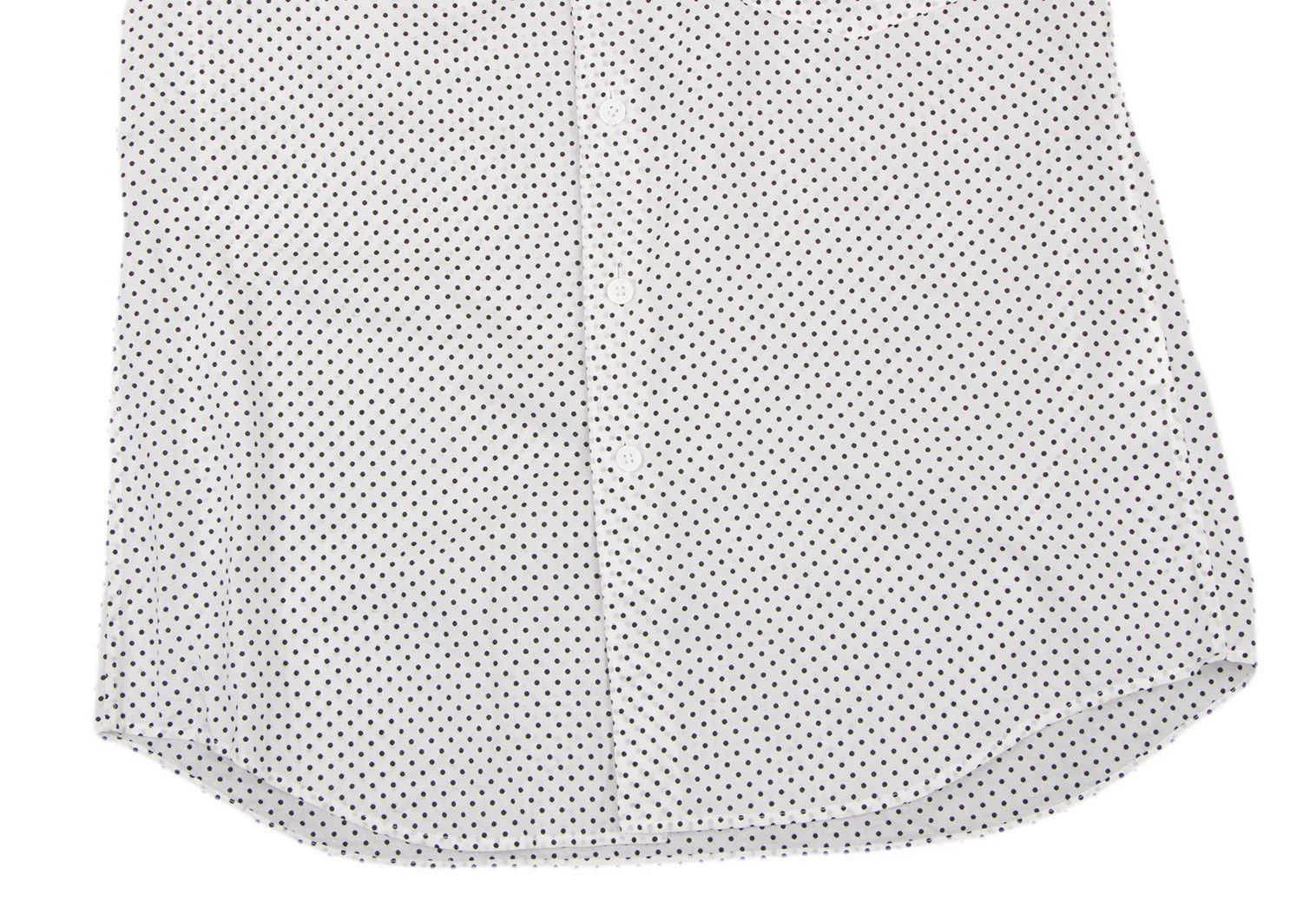 Yohji Yamamoto Yohji Yamamoto Cotton Dot Print Short Sleeve Shirt Size US S / EU 44-46 / 1 - 8 Thumbnail