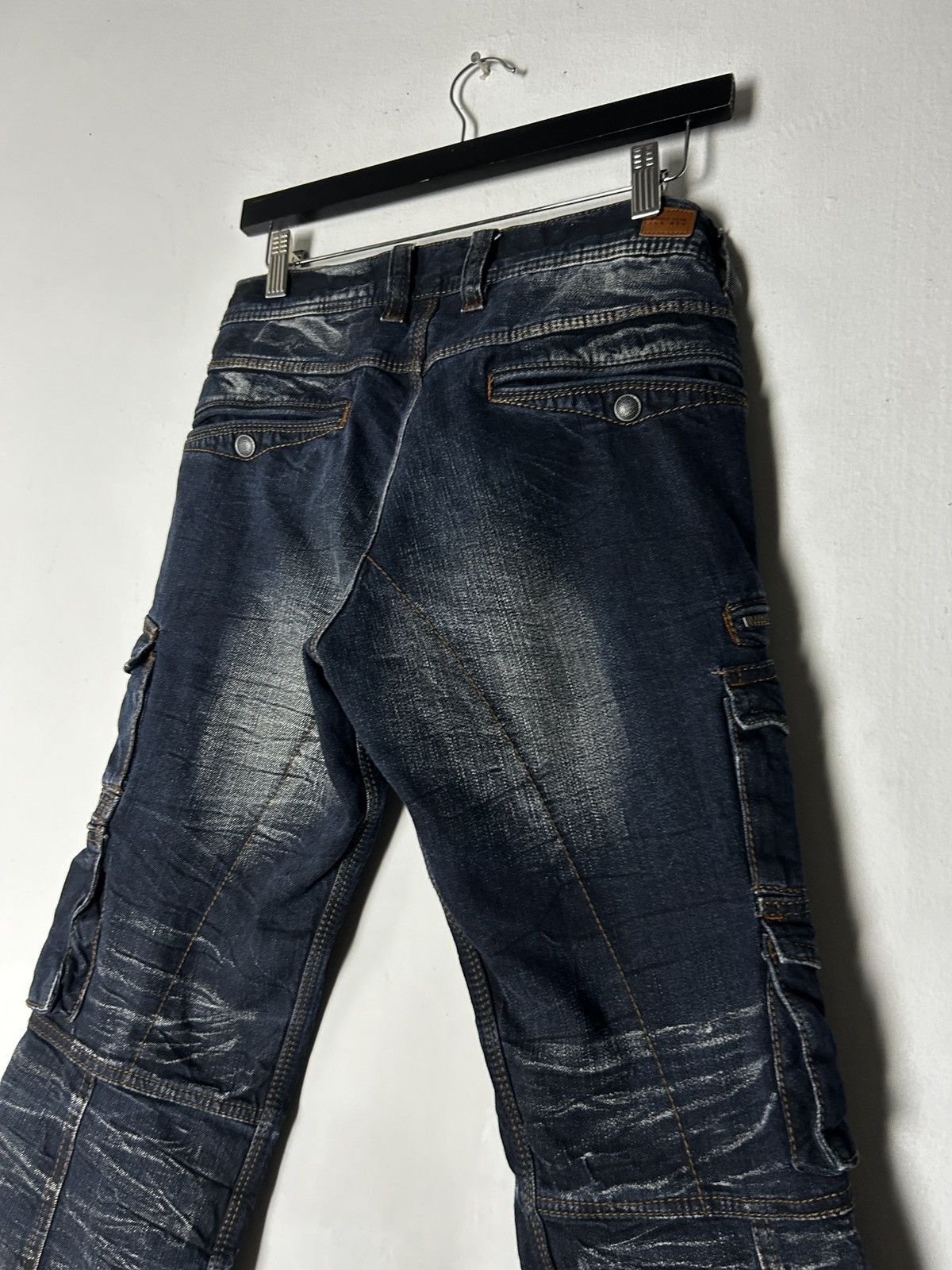 Nicole Club Nicole Club For Men multi pocket sick faded grunge punk Size US 29 - 10 Thumbnail
