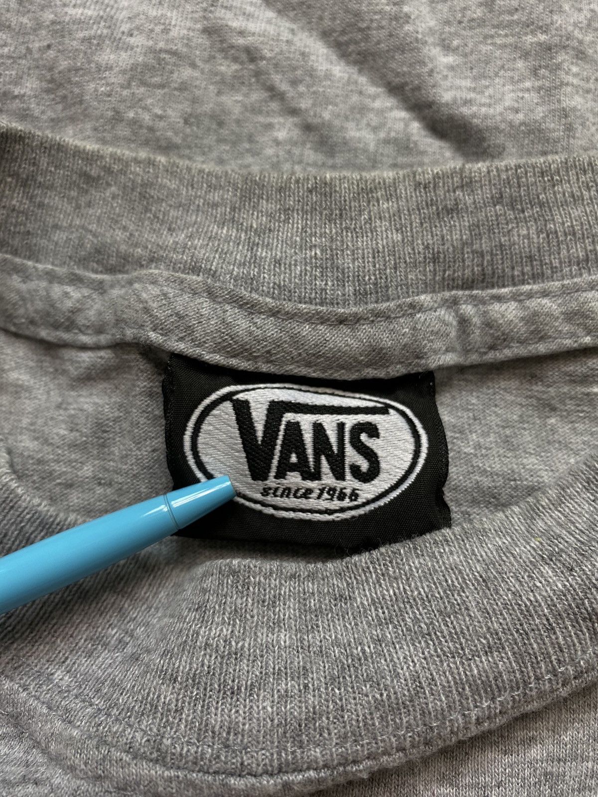 Vans × Vintage Vintage vans grey T-shirt photo skate skateboard Omar hassan Size US XL / EU 56 / 4 - 4 Thumbnail