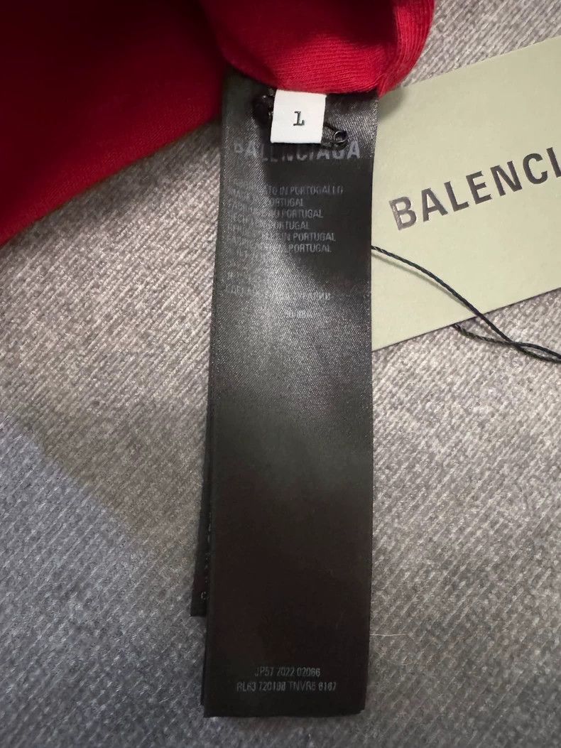 Balenciaga Balenciaga Solid color logo with inside out printed cotton Size US S / EU 44-46 / 1 - 4 Thumbnail