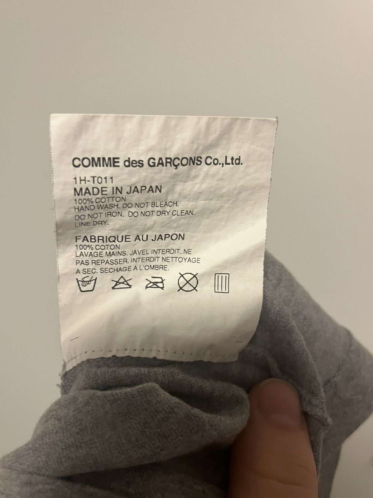 Comme des Garcons Black Comme des Garçons Eye Tee Size S / US 4 / IT 40 - 3 Thumbnail
