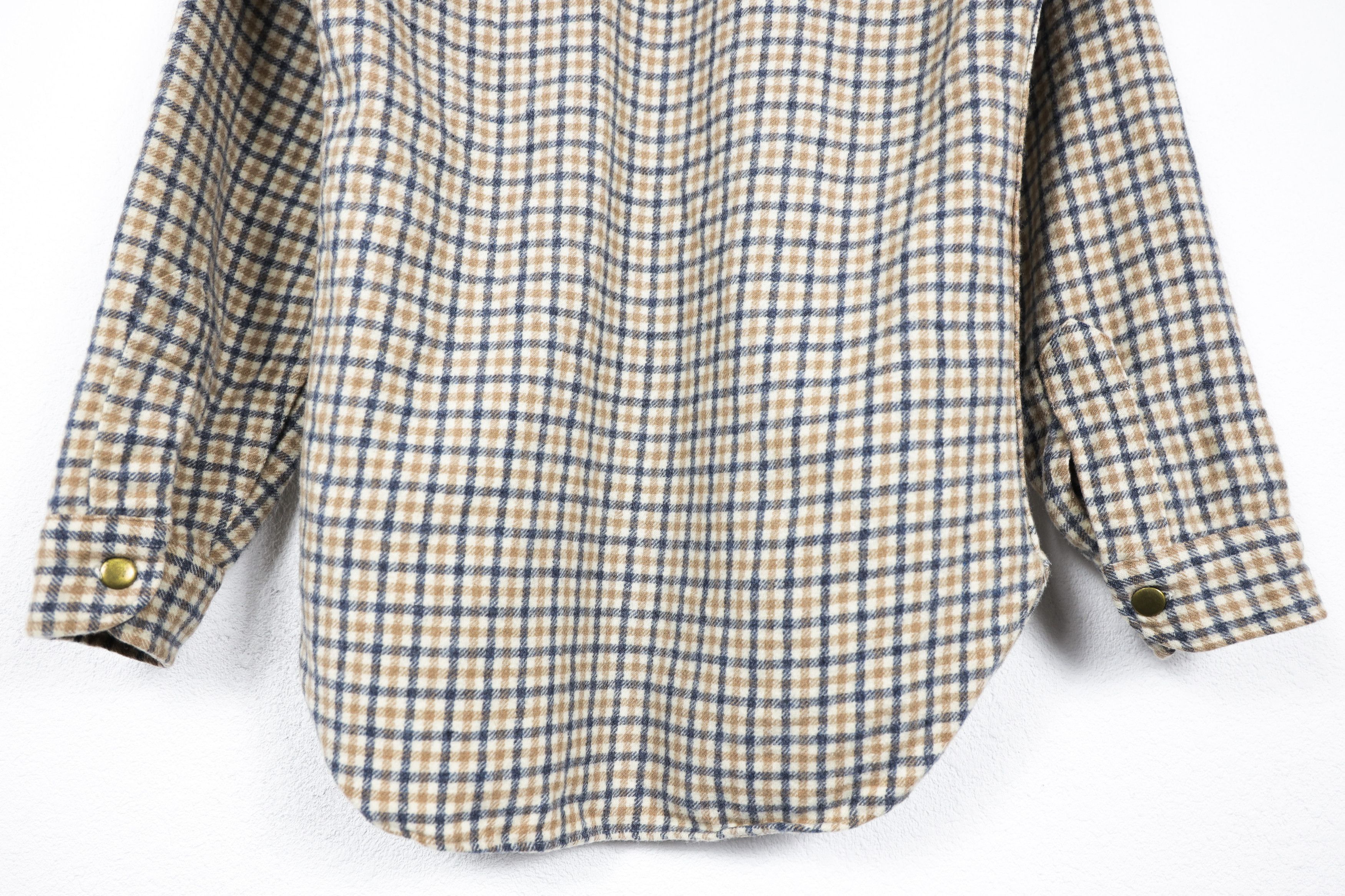 Pendleton Womens Pendleton Rework Wool Flannel Shirt Hoodie USA Size XS / US 0-2 / IT 36-38 - 9 Thumbnail