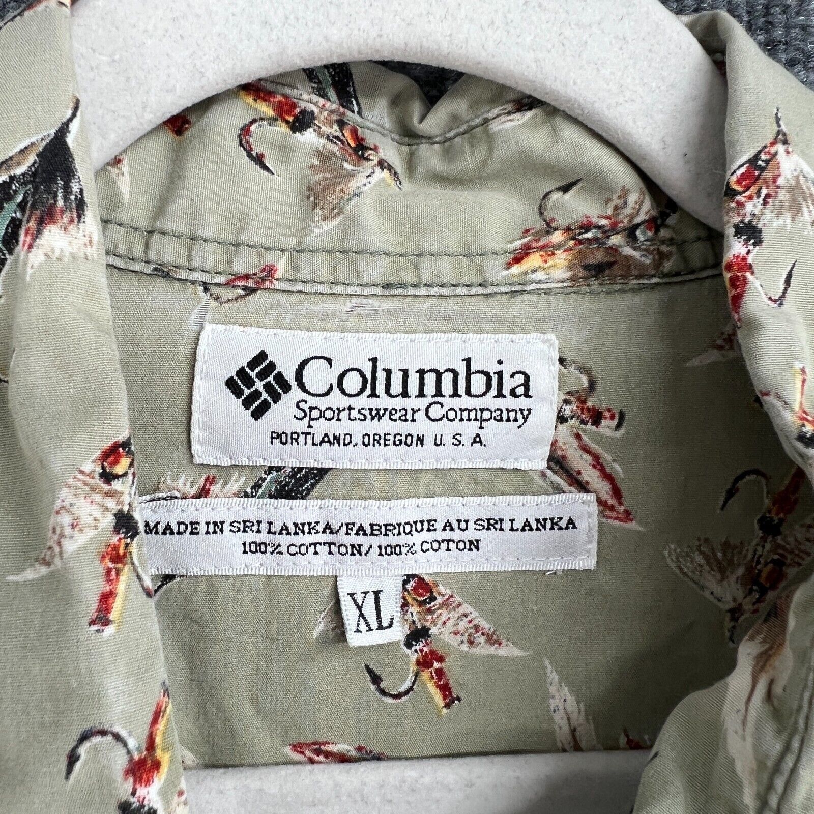 Columbia Columbia Short Sleeve Button Up Shirt Mens XL Fly Fishing Size US XL / EU 56 / 4 - 8 Thumbnail