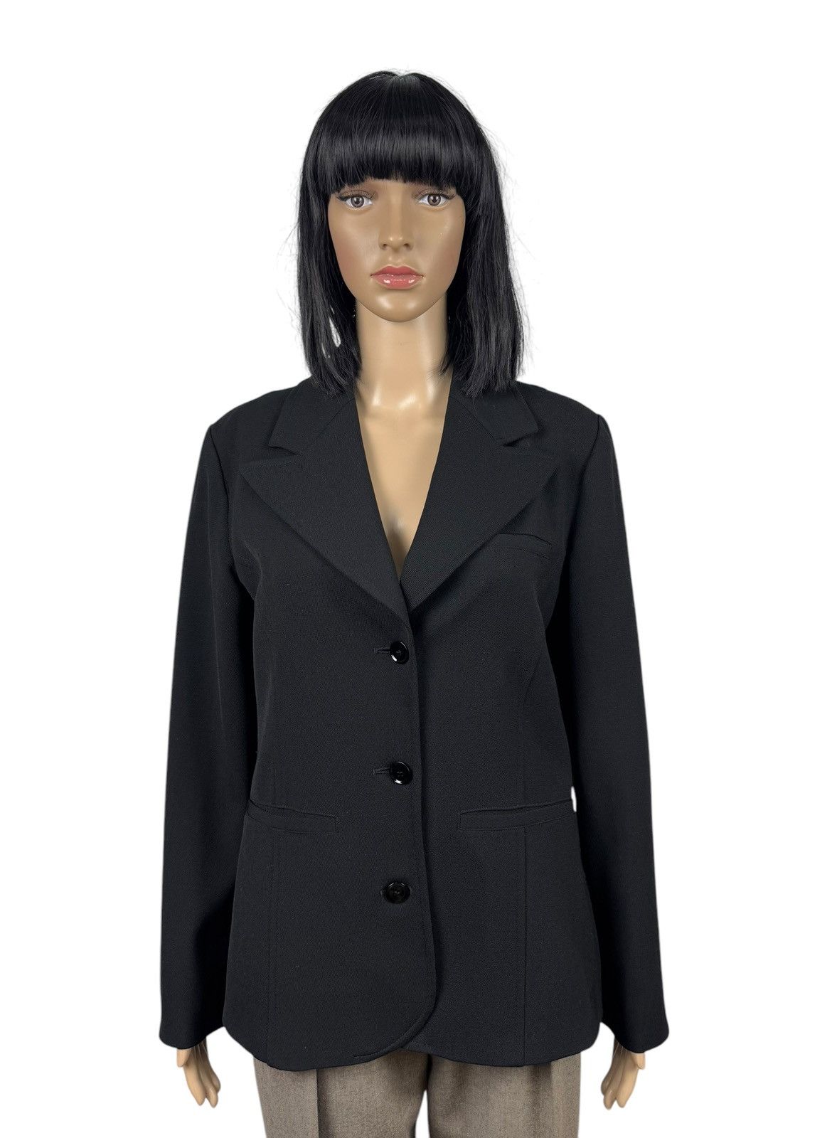 Armani × Vintage Armani Vintage 1980s Blazer Wool-Polyamide size US10 IT44 Size L / US 10 / IT 46 - 1 Thumbnail